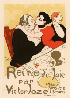 Reine de Joie (Queen of Pleasure) by Henri de Toulouse-Lautrec, lithograph, 1896