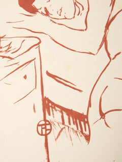 Ta Bouche, lithographie Art nouveau d'Henri de Toulouse-Lautrec