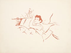 Ta Bouche, Art Nouveau Lithograph by Henri de Toulouse-Lautrec