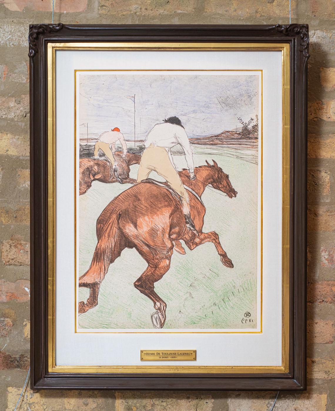 The Jockey - Print by Henri de Toulouse-Lautrec