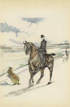 Toulouse-Lautrec, Amazone, The Circus by Toulouse-Lautrec (after)