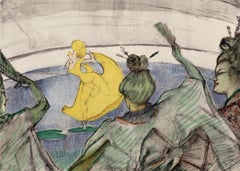 Retro Toulouse-Lautrec, Ballets, fantaisie, The Circus by Toulouse-Lautrec (after)