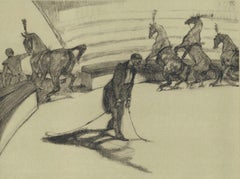 Toulouse-Lautrec, Chevaux en liberte, Der Zirkus von Toulouse-Lautrec (nach)