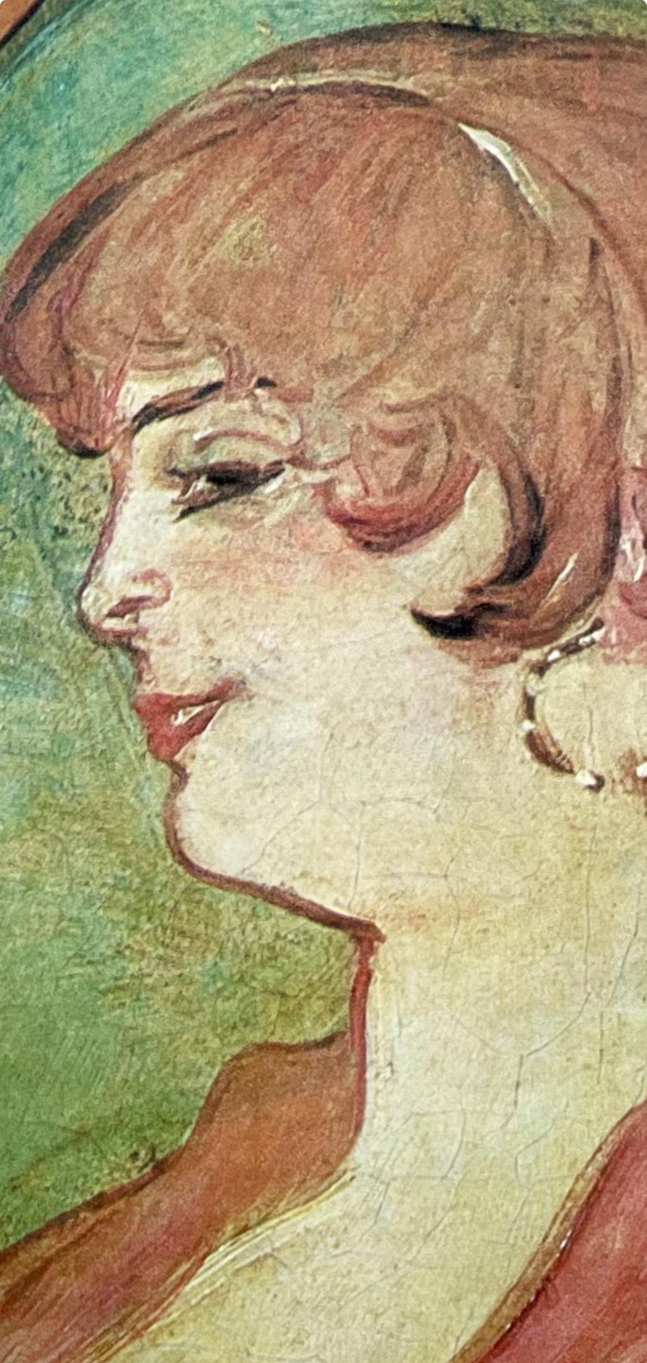 Lithographie sur papier vélin. Inscription : Non signé et non numéroté, tel que publié. Bon état, avec pli central, tel qu'il a été publié. Notes : Extrait de Derrière le miroir, N° 158-159, 1966. Publié par Aimé Maeght, Éditeur, Paris ; imprimé par
