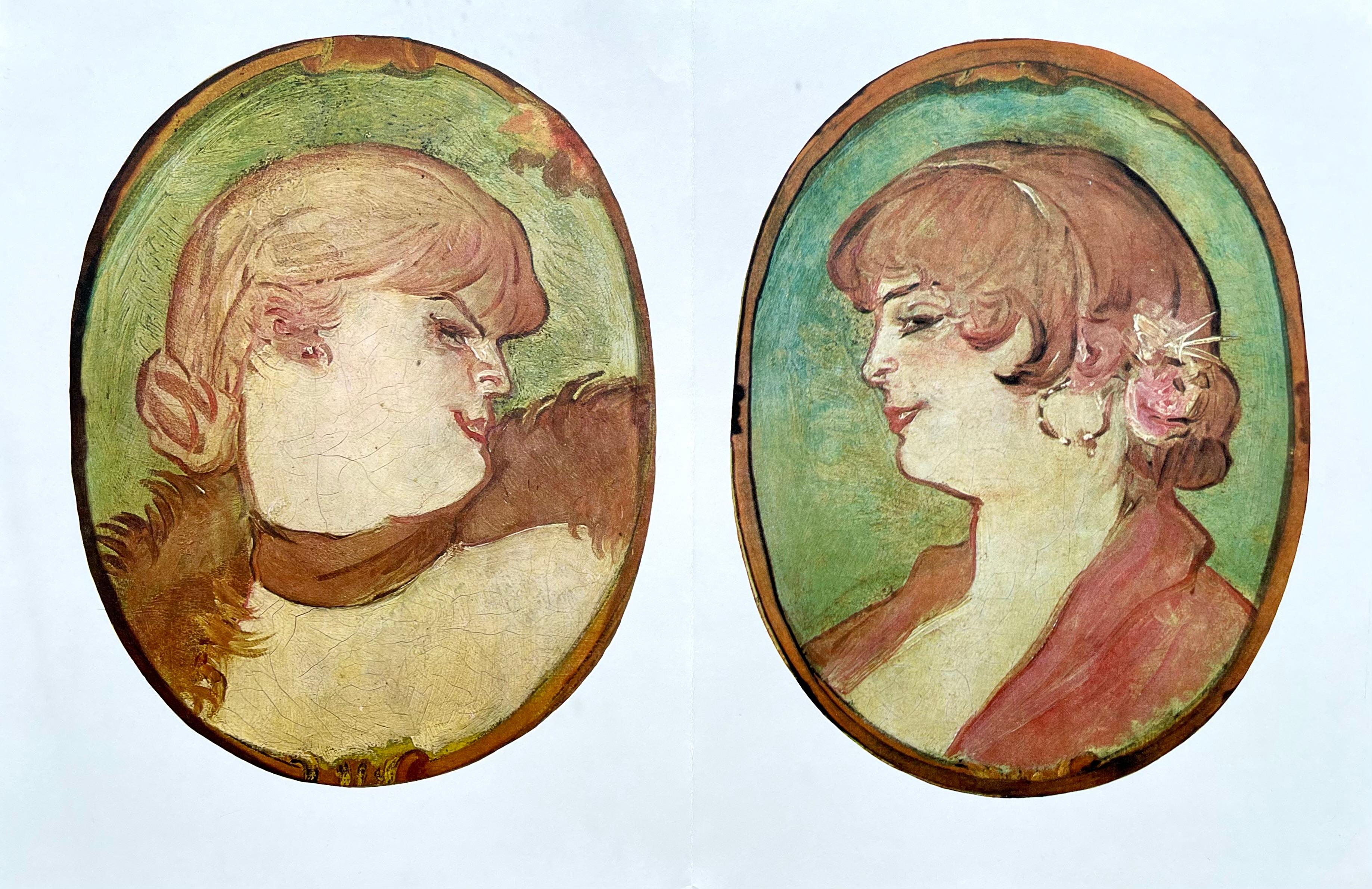 Toulouse-Lautrec, Composition, Derrière le miroir (d'après) en vente 1