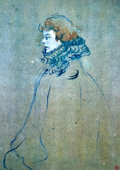 Toulouse-Lautrec, Composición, Derrière le miroir (después)