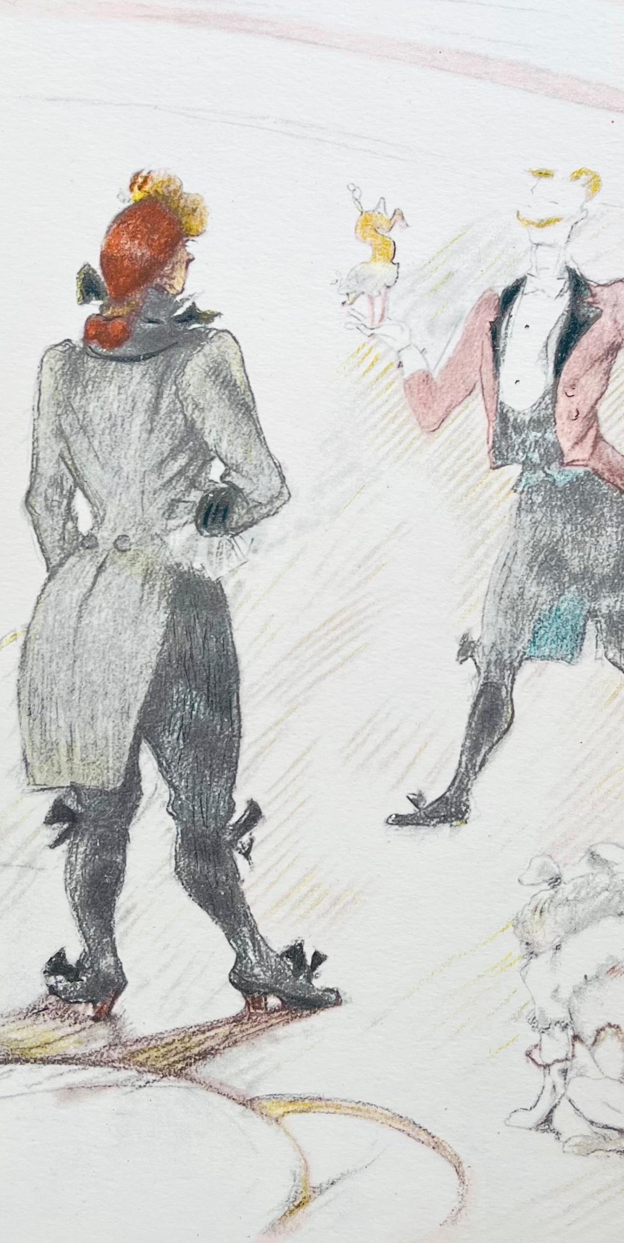 Toulouse-Lautrec, Komposition, Femmes De Lautrec (nach) – Print von Henri de Toulouse-Lautrec