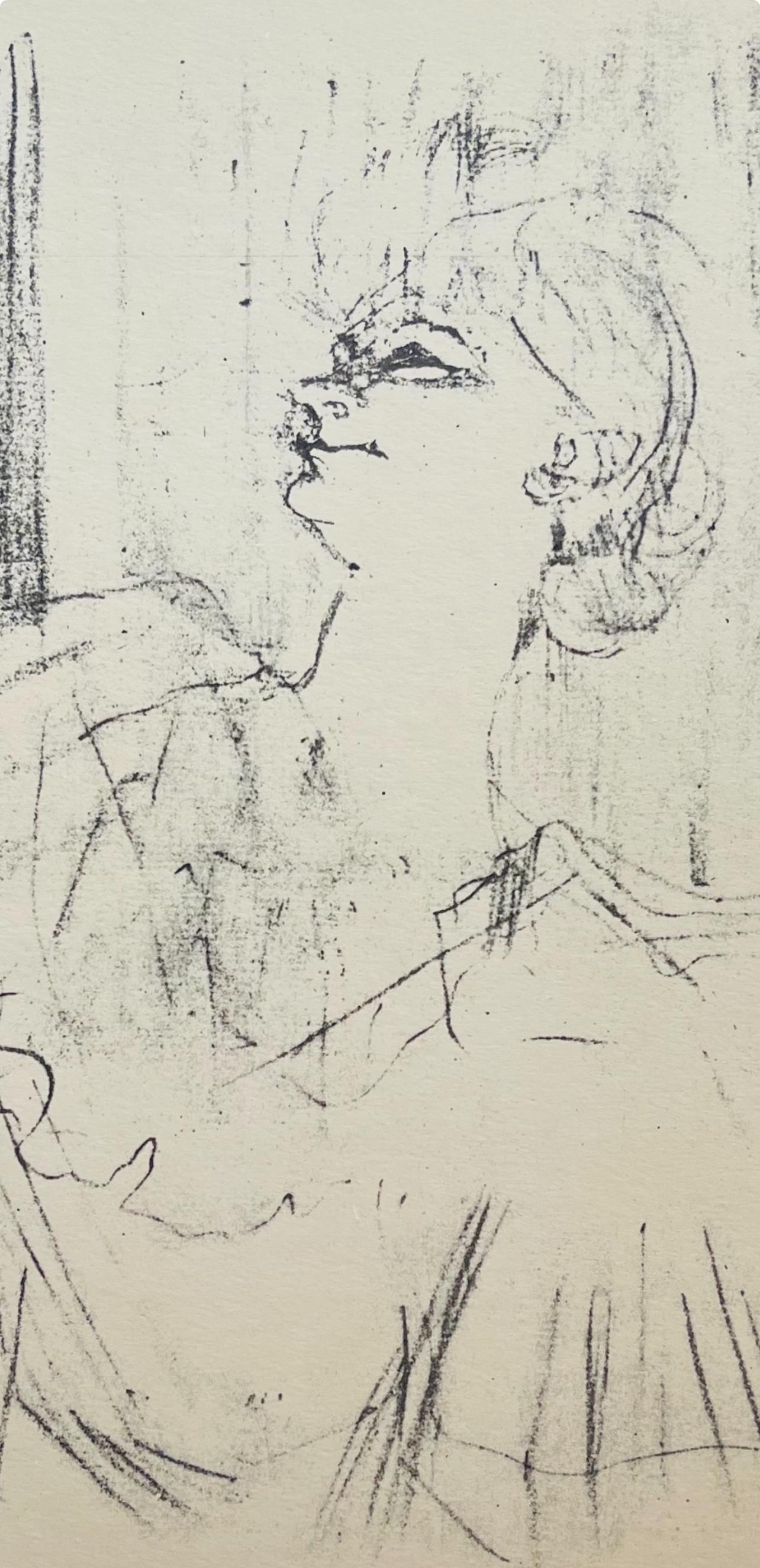 Toulouse-Lautrec, Composition, Femmes De Lautrec (après) - Print de Henri de Toulouse-Lautrec