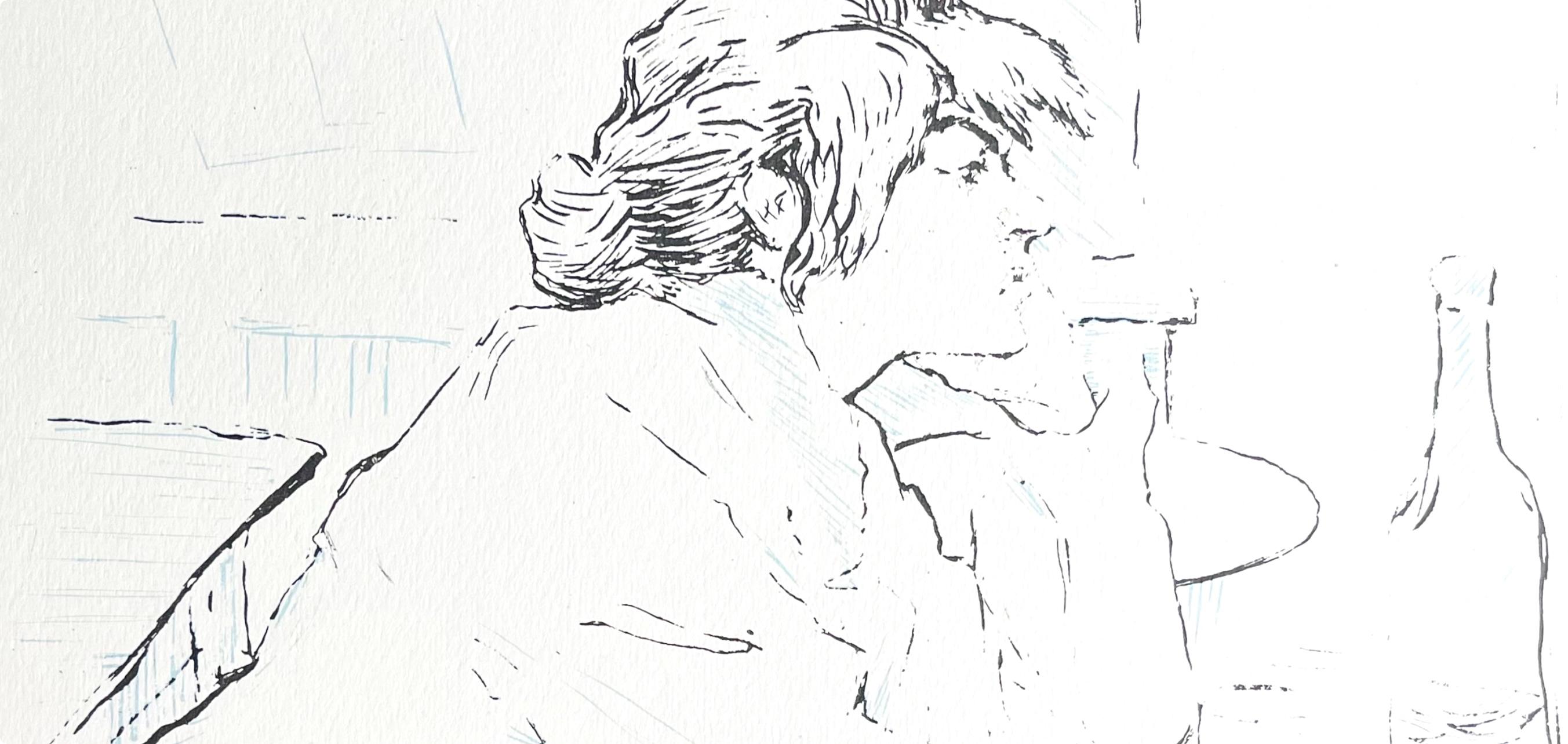 Toulouse-Lautrec, Komposition, Femmes De Lautrec (nach) – Print von Henri de Toulouse-Lautrec