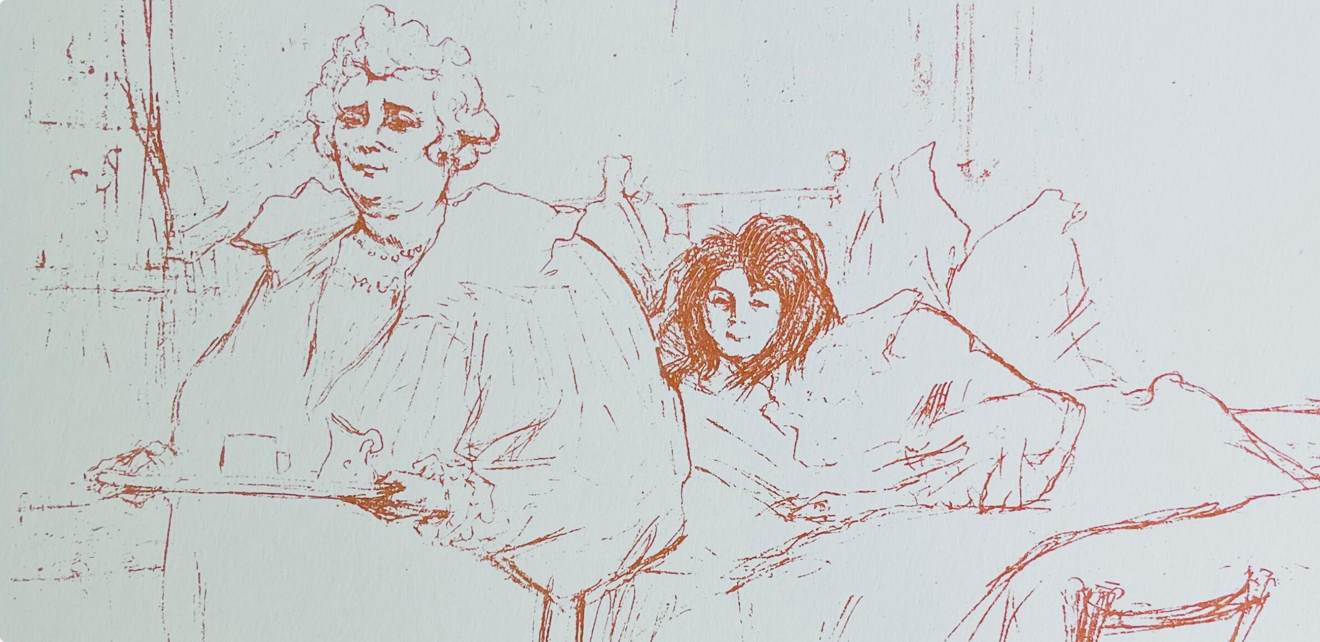 Toulouse-Lautrec, Composition, Femmes De Lautrec (after) - Print by Henri de Toulouse-Lautrec