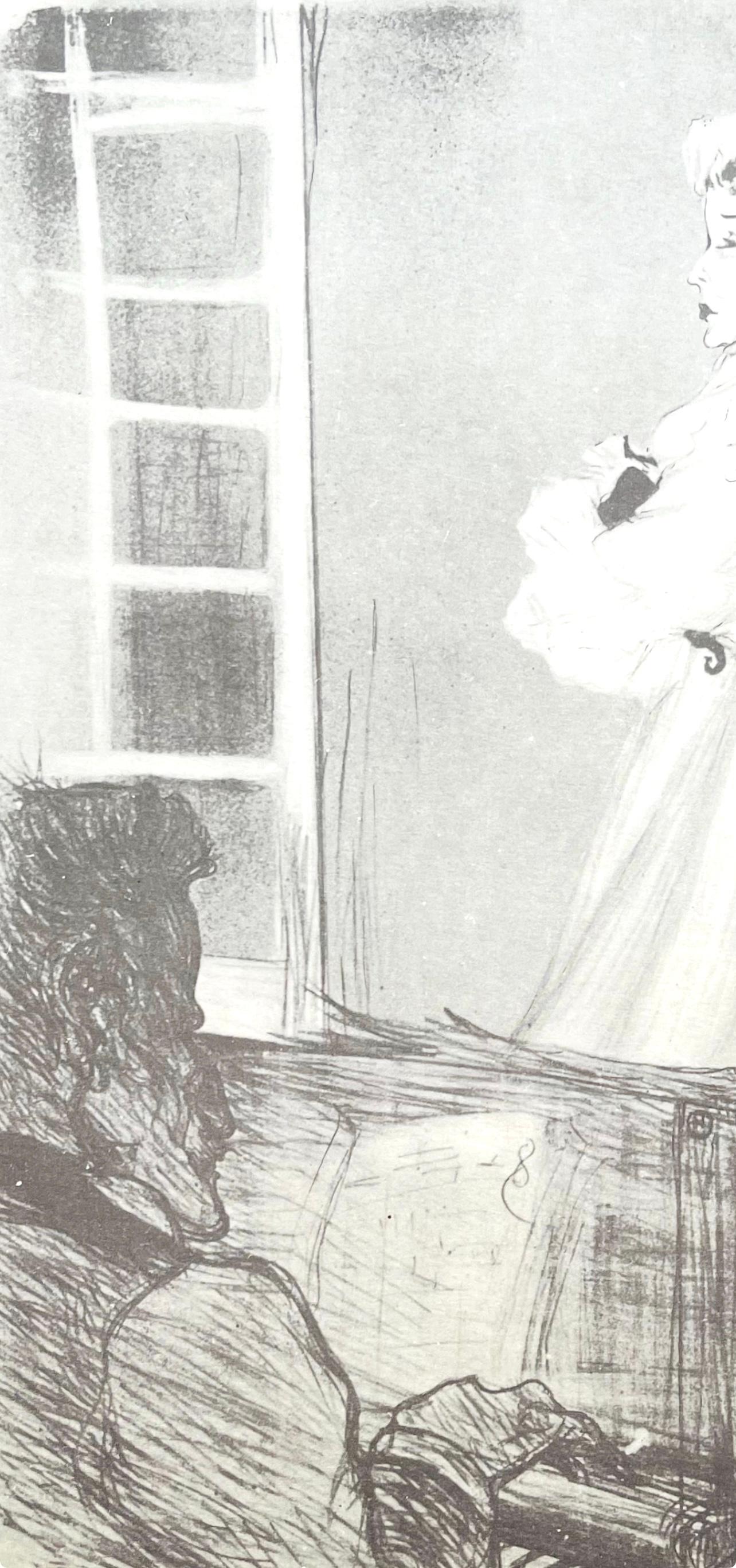 Toulouse-Lautrec, Composition, Femmes De Lautrec (après) - Post-impressionnisme Print par Henri de Toulouse-Lautrec