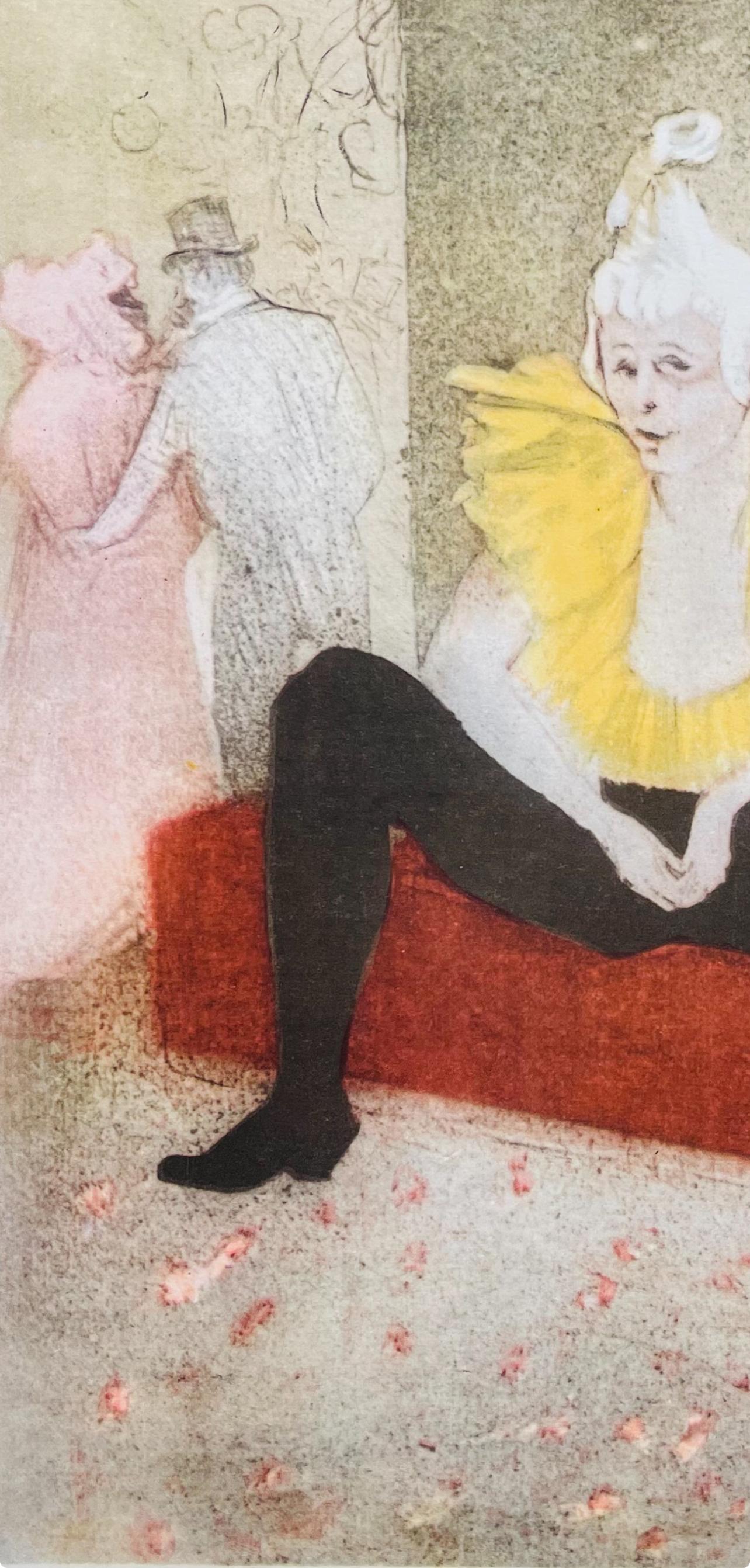 Toulouse-Lautrec, Composition, Femmes De Lautrec (after) - Post-Impressionist Print by Henri de Toulouse-Lautrec