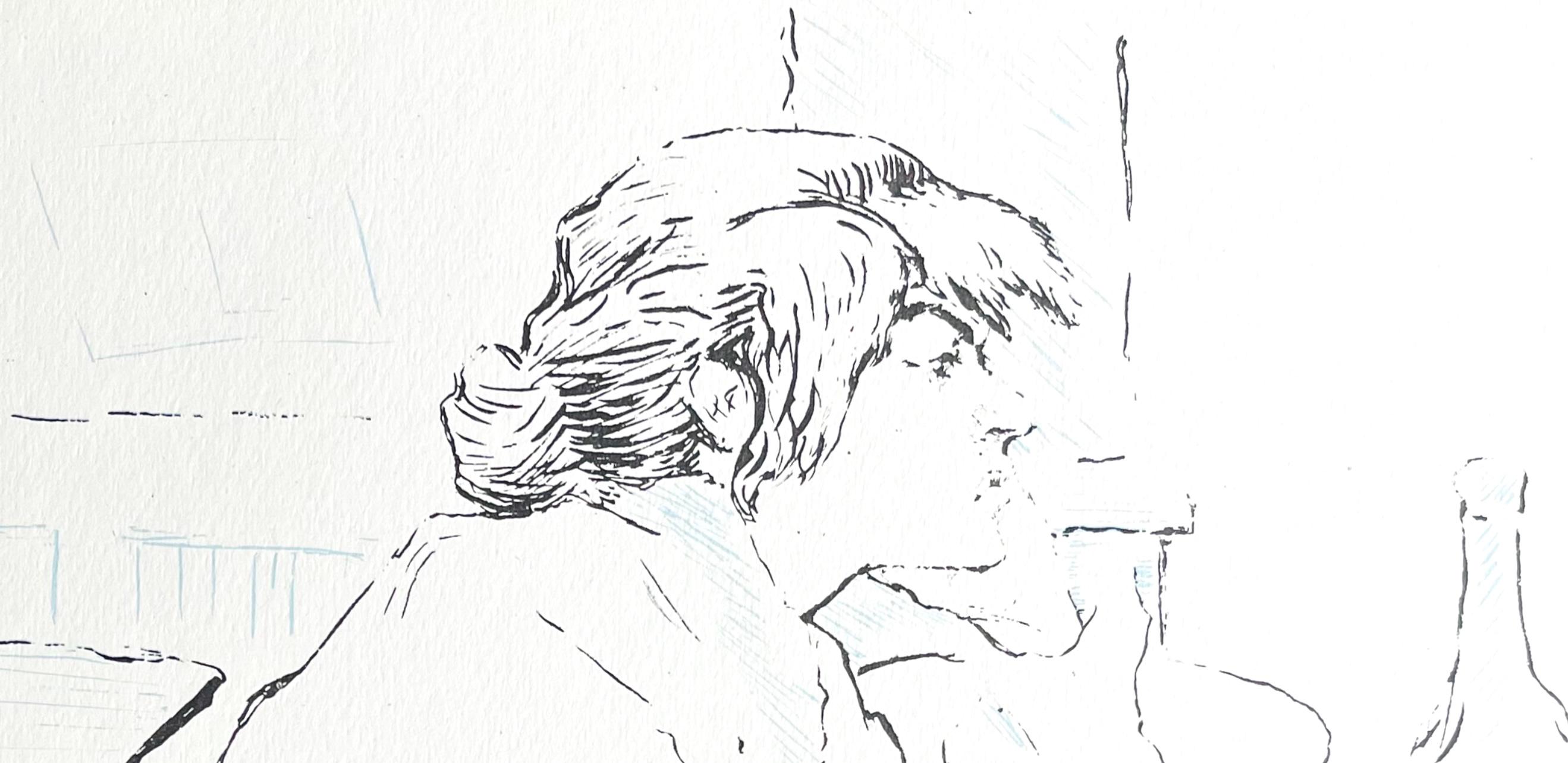 Toulouse-Lautrec, Komposition, Femmes De Lautrec (nach) (Post-Impressionismus), Print, von Henri de Toulouse-Lautrec