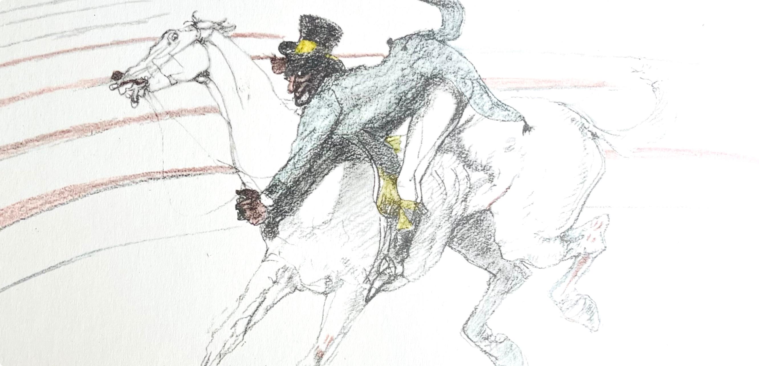 Toulouse-Lautrec, Composition, Femmes De Lautrec (after) - Post-Impressionist Print by Henri de Toulouse-Lautrec