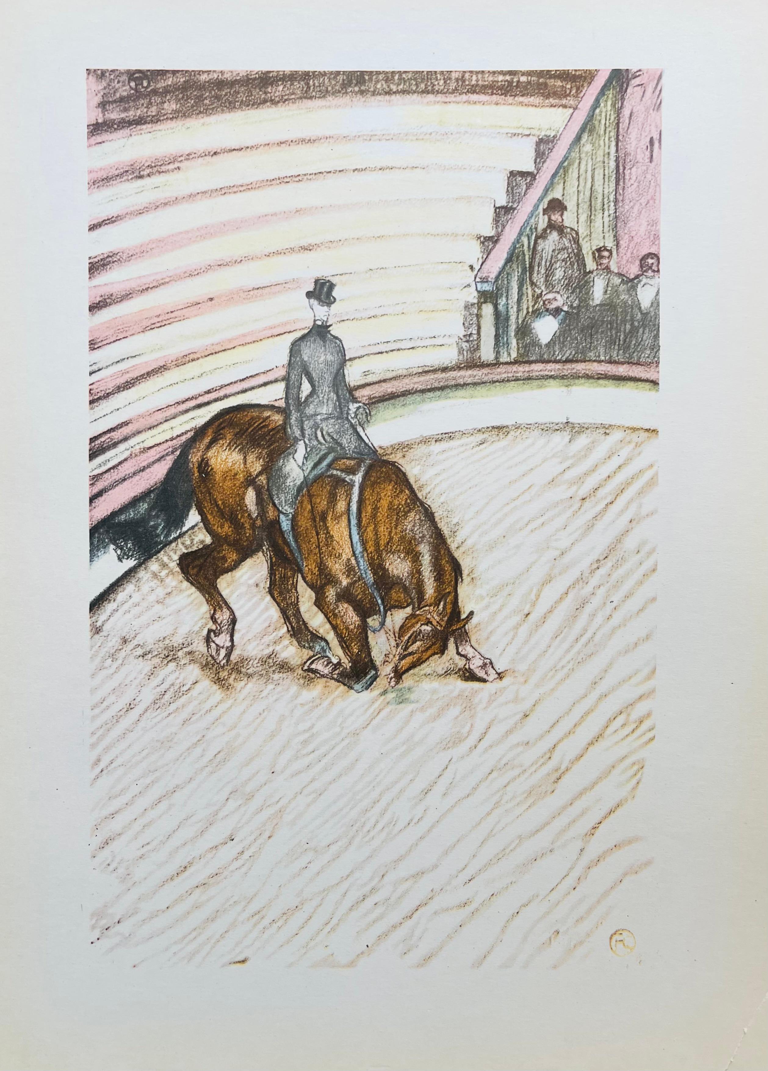 Medium: Lithograph and stencil on vélin paper
Year: 1954
Paper Size: 13.5 x 9.5 inches
Inscription: Signed in the plate and unnumbered, as issued
Notes: From the folio, Femmes de Lautrec, 21 Planches en Couleurs, Collezione dell'Obelisco, 1947.