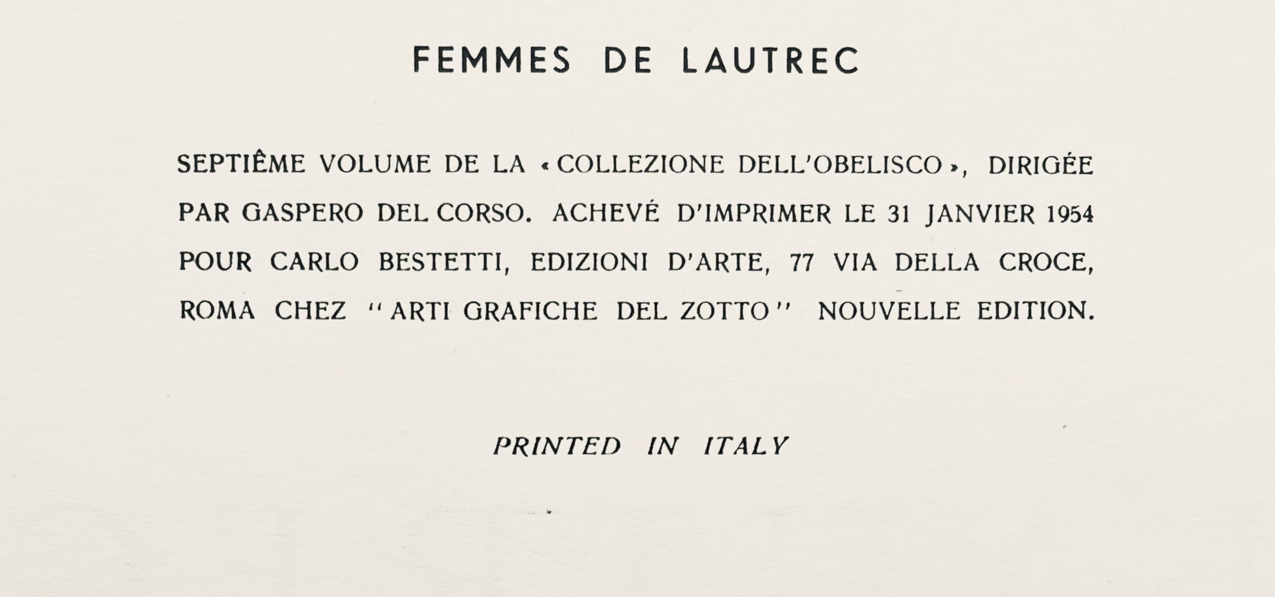 Toulouse-Lautrec, Komposition, Femmes De Lautrec (nach) im Angebot 3