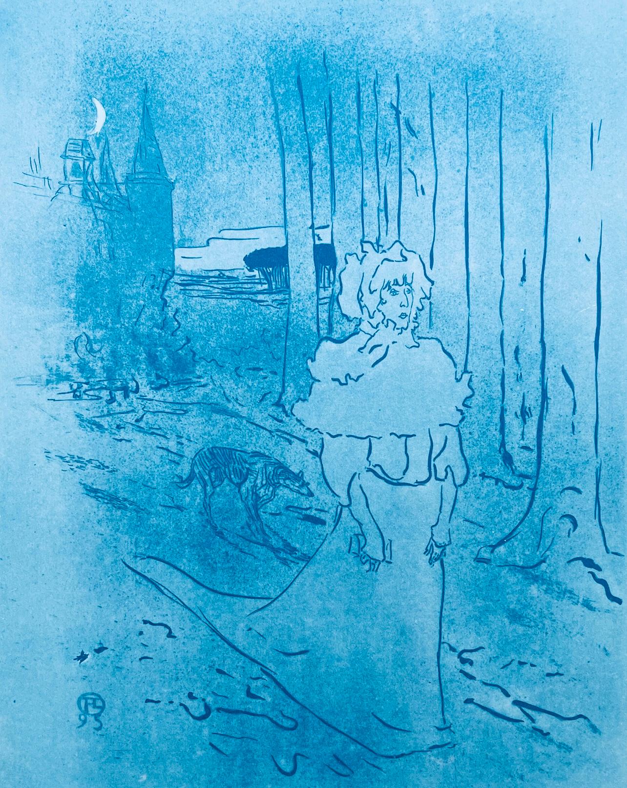 Henri de Toulouse-Lautrec Figurative Print - Toulouse-Lautrec, Composition, Femmes De Lautrec (after)