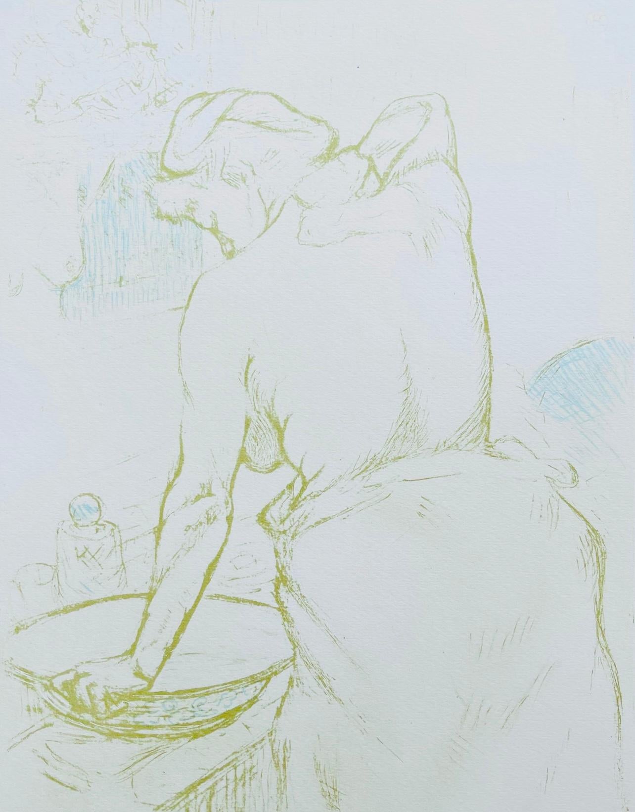 Henri de Toulouse-Lautrec Landscape Print - Toulouse-Lautrec, Composition, Femmes De Lautrec (after)
