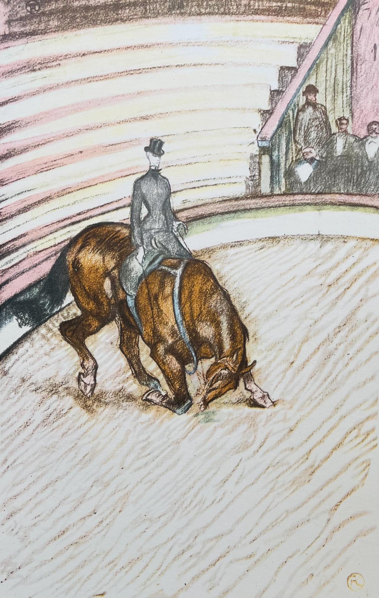 Henri de Toulouse-Lautrec Landscape Print - Toulouse-Lautrec, Composition, Femmes De Lautrec (after)