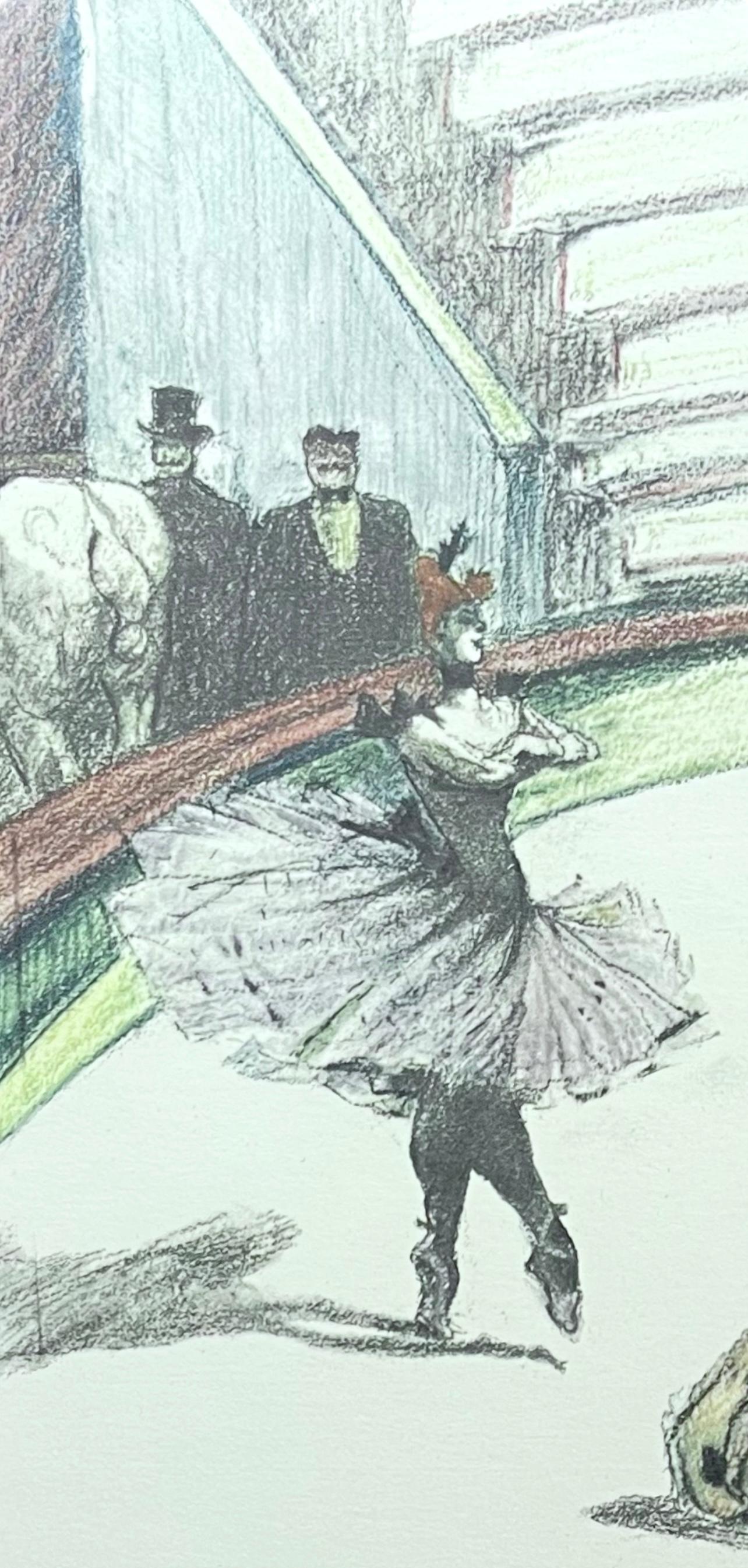 Toulouse-Lautrec, Composition, Henri de Toulouse-Lautrec, At the Circus (after) For Sale 1