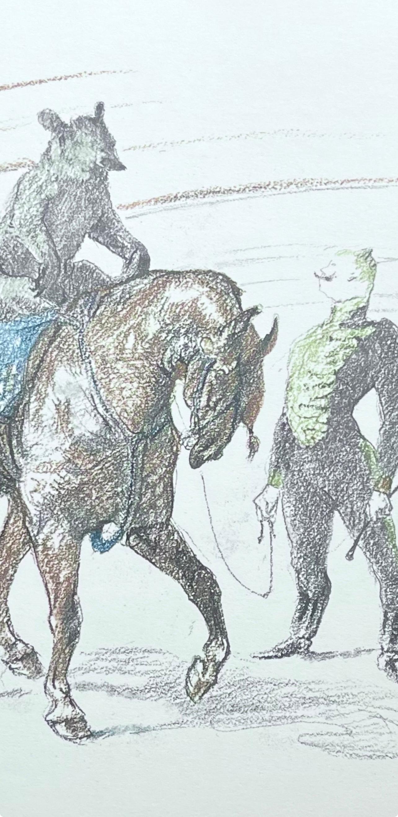 Toulouse-Lautrec, Composition, Henri de Toulouse-Lautrec, At the Circus (after) For Sale 1