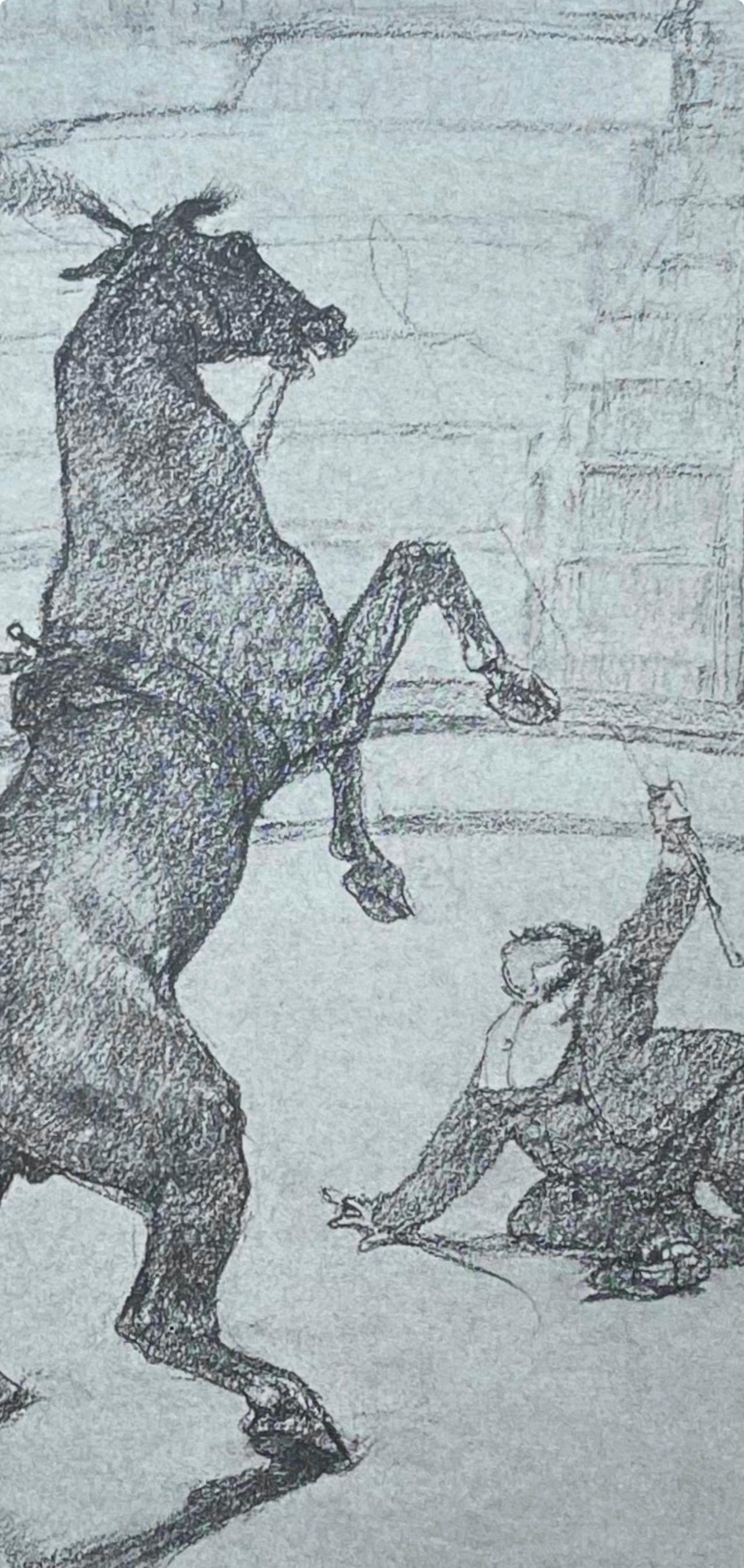 Toulouse-Lautrec, Composition, Henri de Toulouse-Lautrec, At the Circus (after) For Sale 1