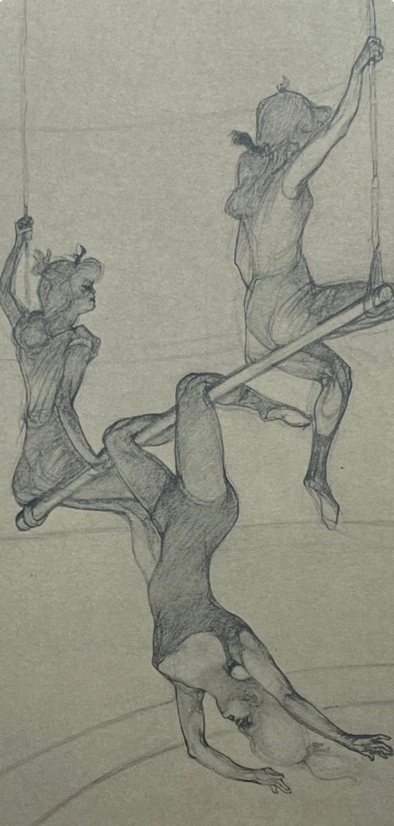 Toulouse-Lautrec, Composition, Henri de Toulouse-Lautrec, At the Circus (after) For Sale 1