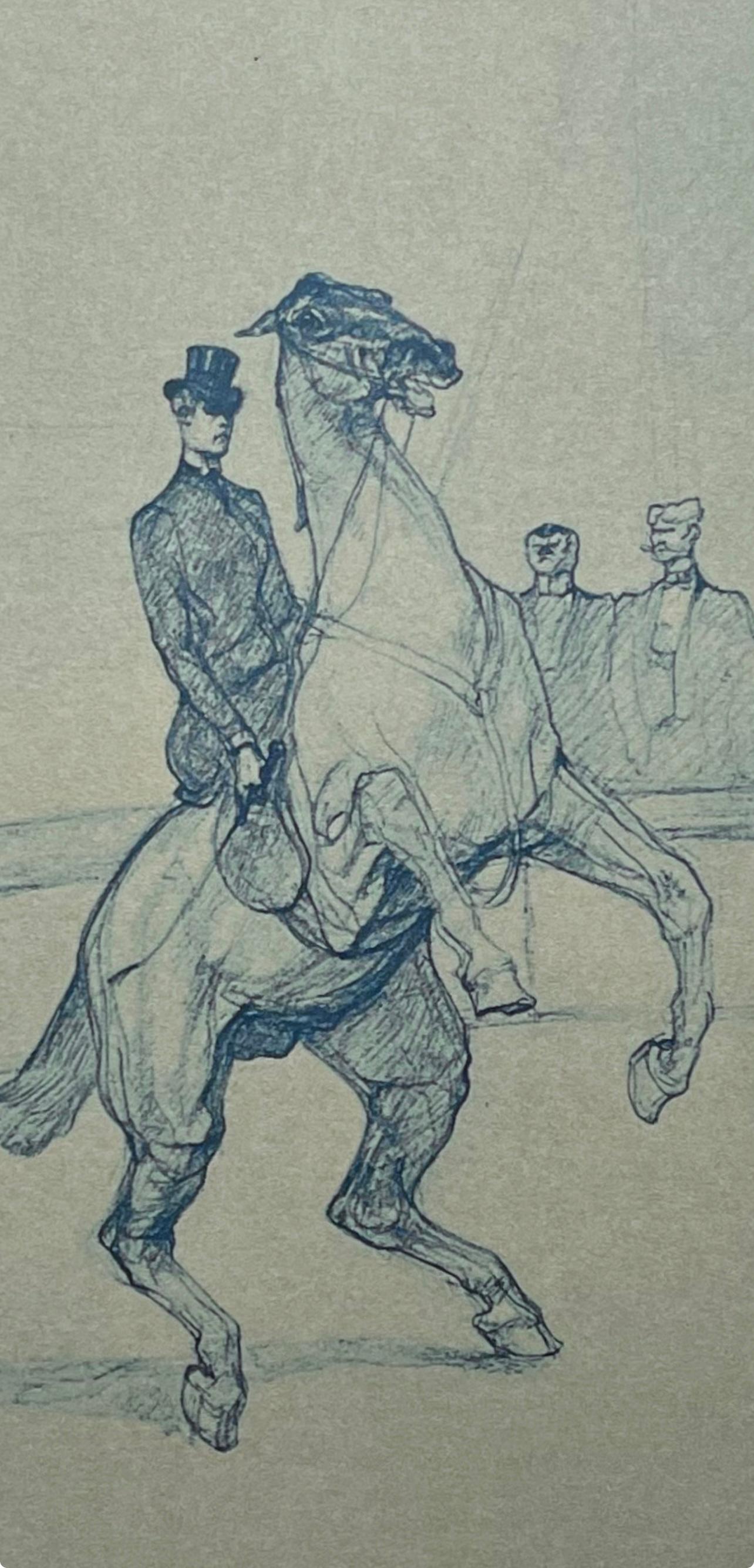 Toulouse-Lautrec, Composition, Henri de Toulouse-Lautrec, At the Circus (after) For Sale 1