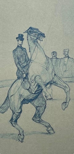 Toulouse-Lautrec, Composition, Henri de Toulouse-Lautrec, At the Circus (after)