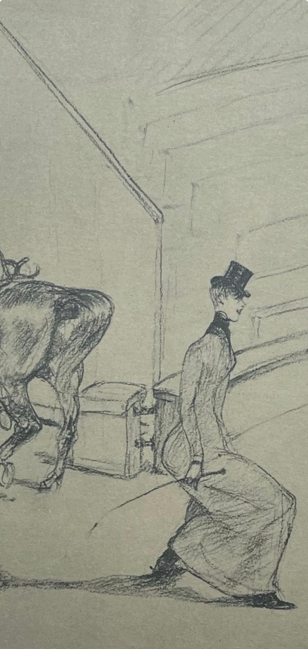 Toulouse-Lautrec, Composition, Henri de Toulouse-Lautrec, At the Circus (after) For Sale 1