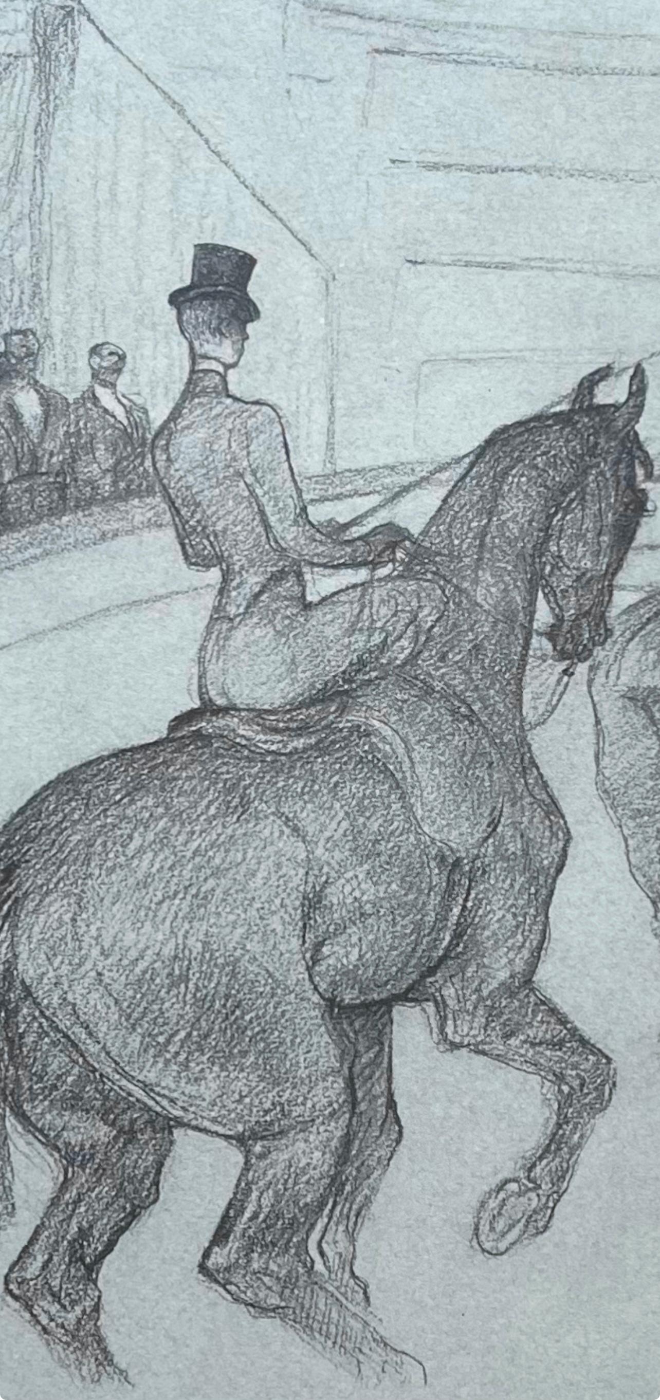 Toulouse-Lautrec, Composizione, Henri de Toulouse-Lautrec, Al circo (dopo) in vendita 1
