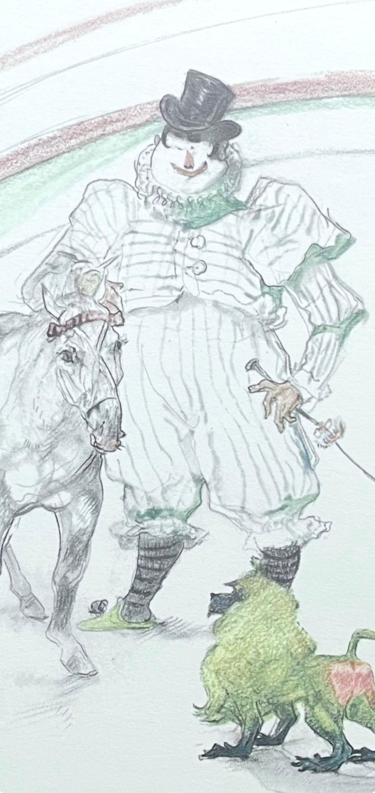 Toulouse-Lautrec, Composition, Henri de Toulouse-Lautrec, Au cirque (après) en vente 1
