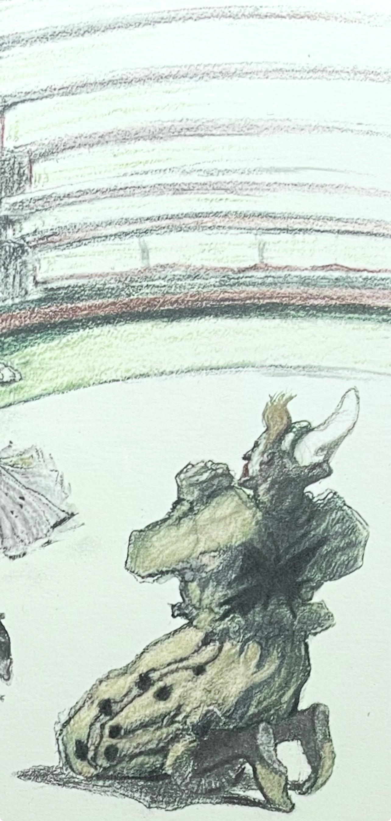 Toulouse-Lautrec, Composition, Henri de Toulouse-Lautrec, At the Circus (after) For Sale 2