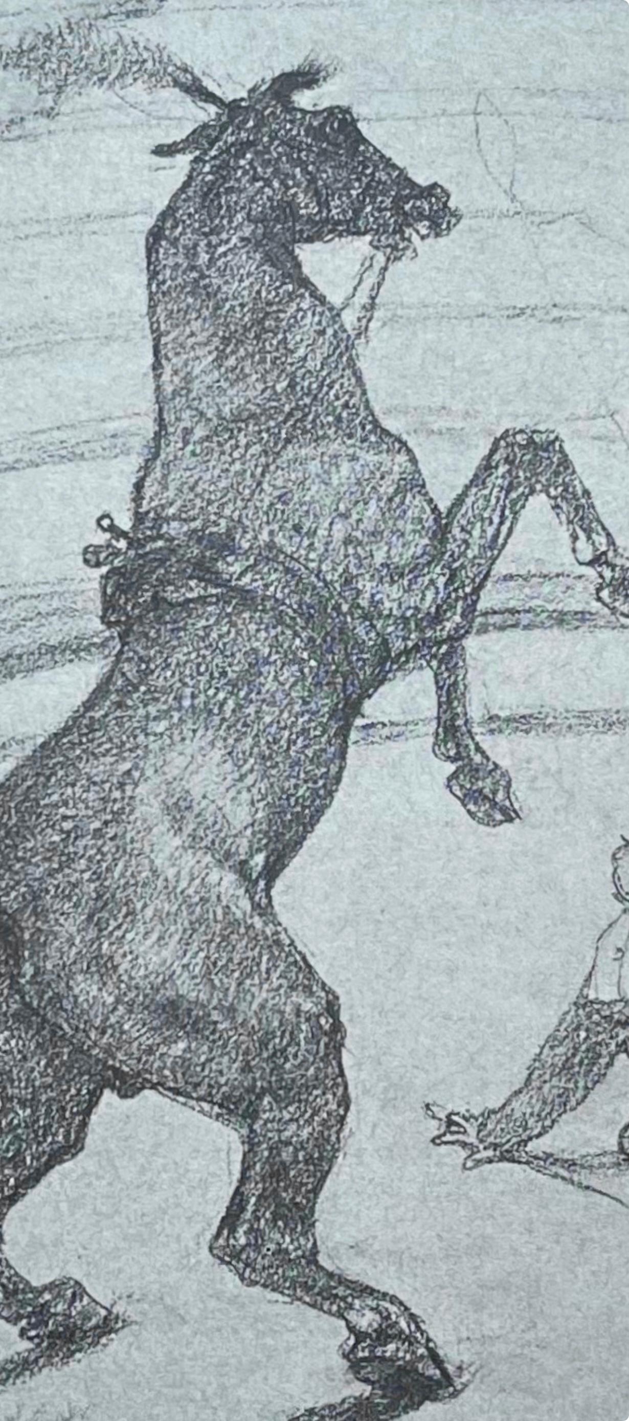 Toulouse-Lautrec, Composition, Henri de Toulouse-Lautrec, At the Circus (after) For Sale 2