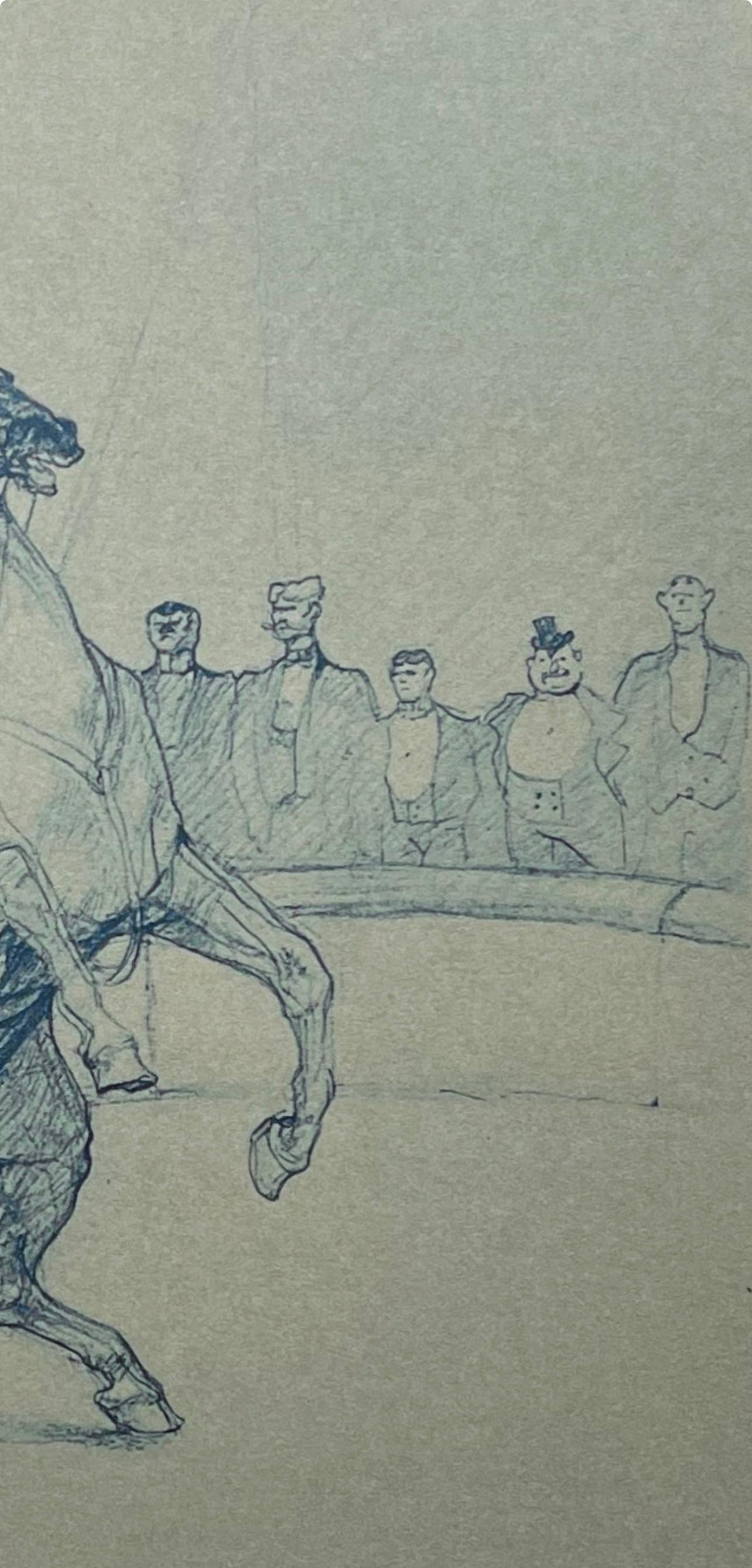 Toulouse-Lautrec, Composition, Henri de Toulouse-Lautrec, At the Circus (after) For Sale 2