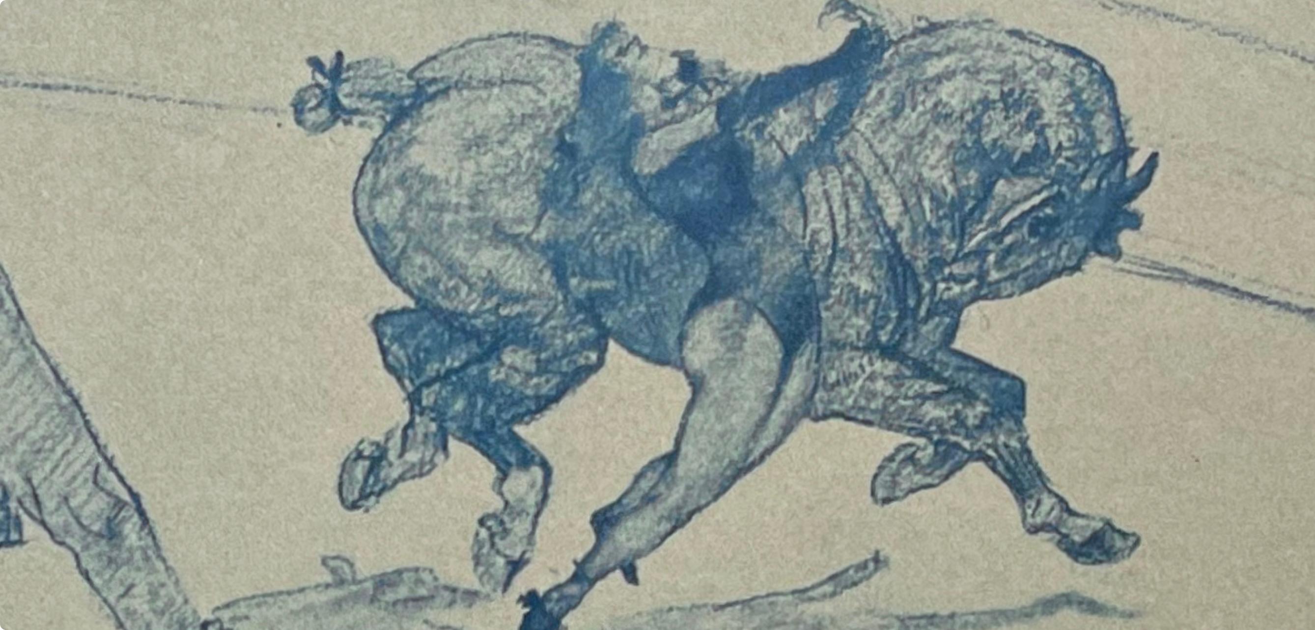 Toulouse-Lautrec, Composition, Henri de Toulouse-Lautrec, At the Circus (after) For Sale 2
