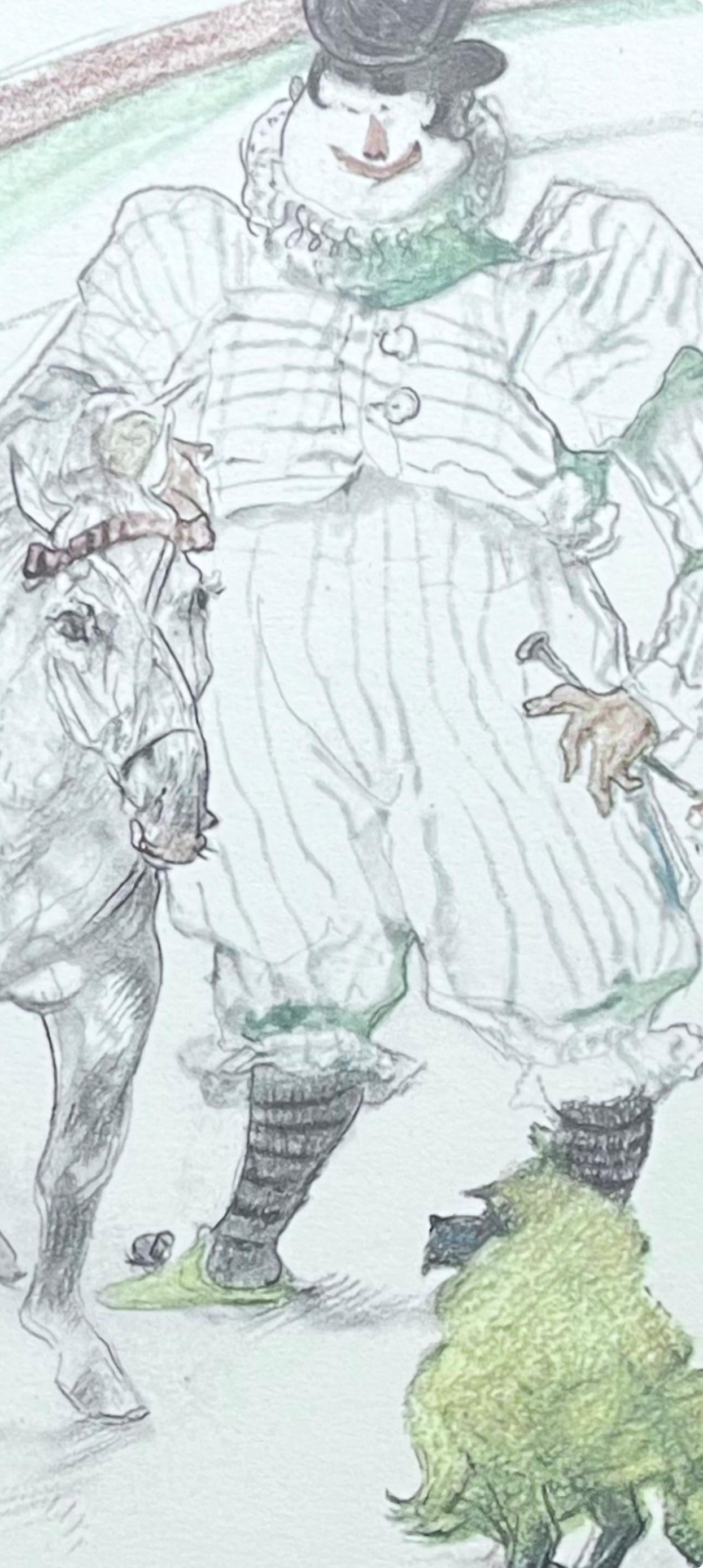 Toulouse-Lautrec, Composition, Henri de Toulouse-Lautrec, Au cirque (après) en vente 2