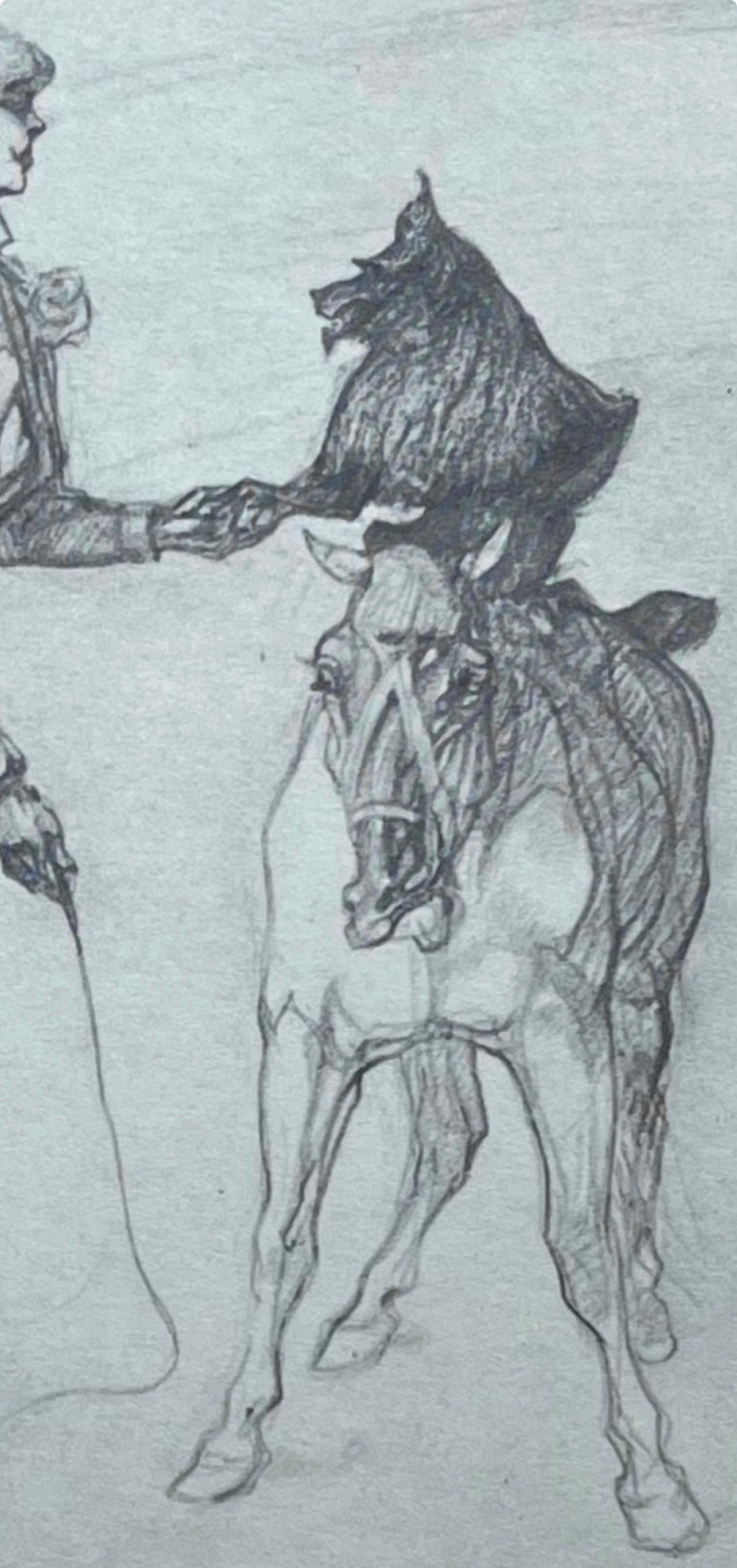 Toulouse-Lautrec, Composition, Henri de Toulouse-Lautrec, Au cirque (après) en vente 3