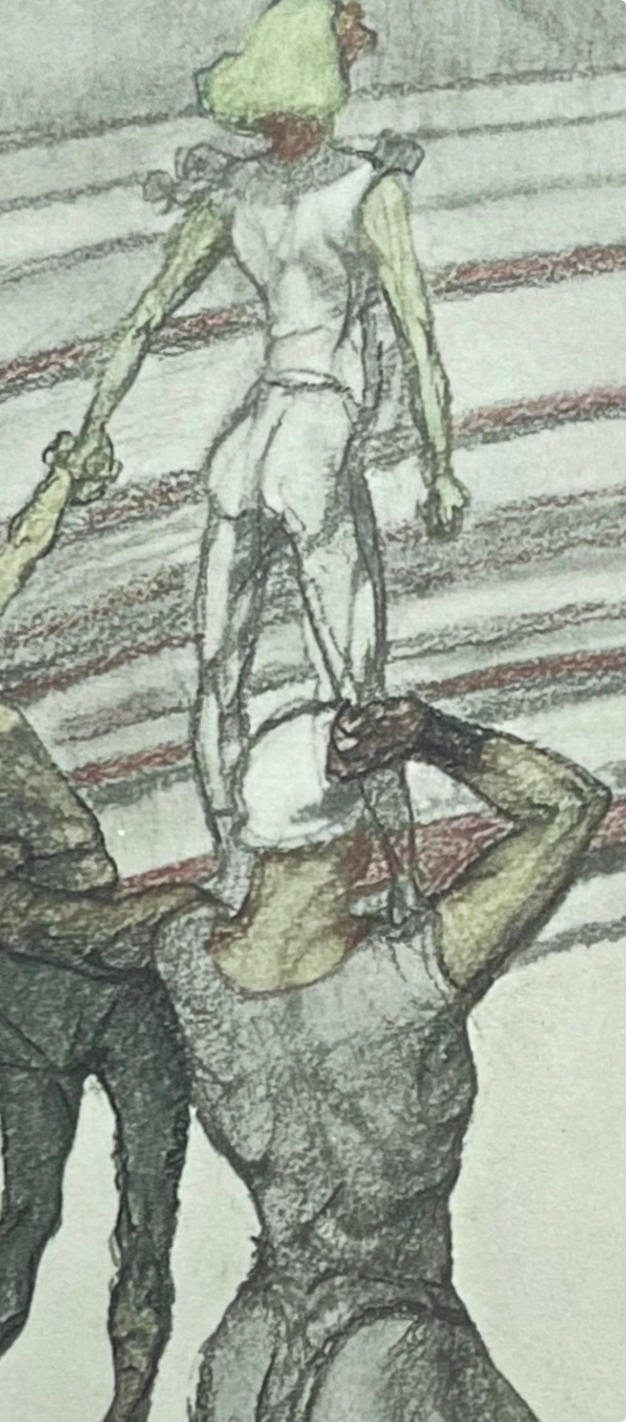 Toulouse-Lautrec, Composition, Henri de Toulouse-Lautrec, At the Circus (after) For Sale 3