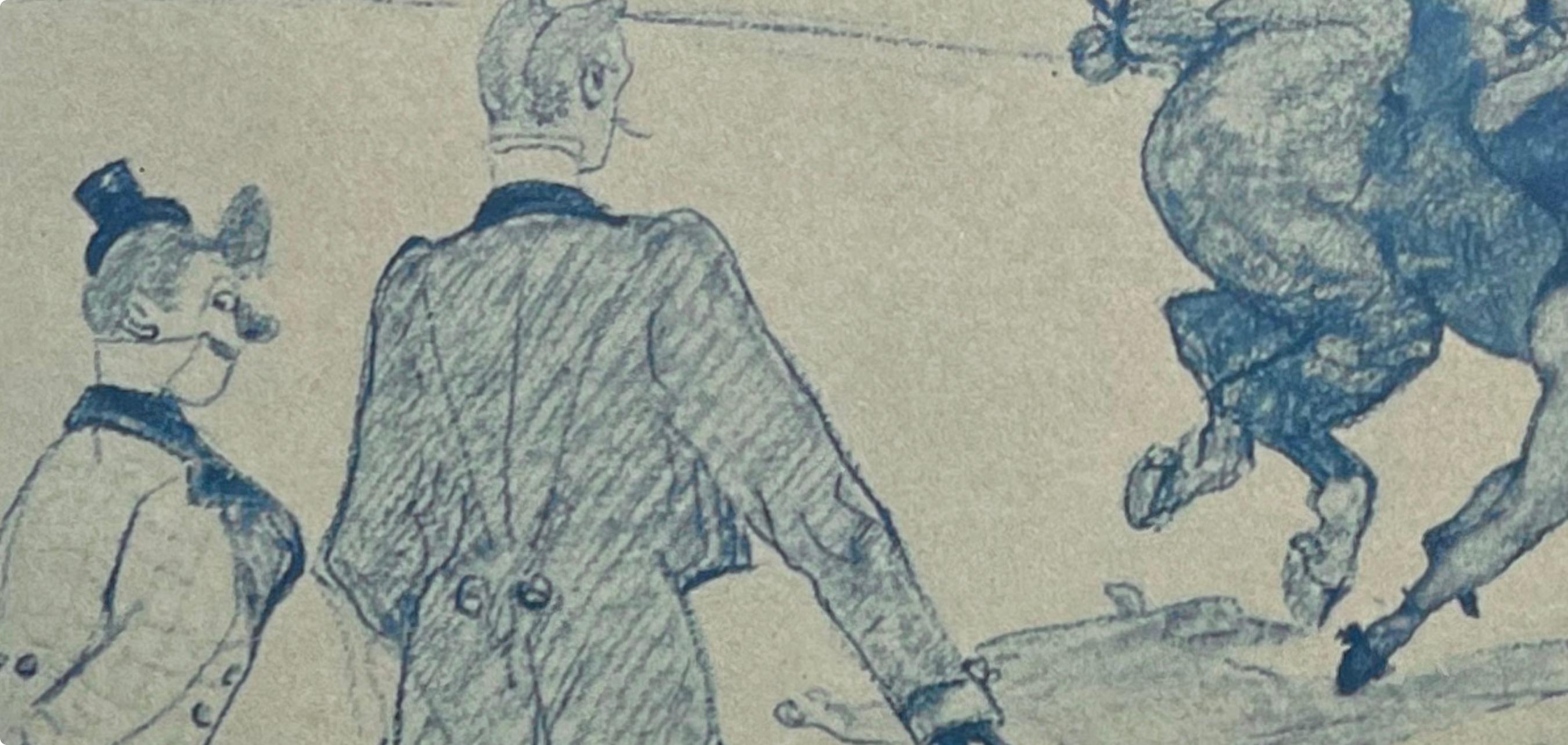Toulouse-Lautrec, Composition, Henri de Toulouse-Lautrec, At the Circus (after) For Sale 3