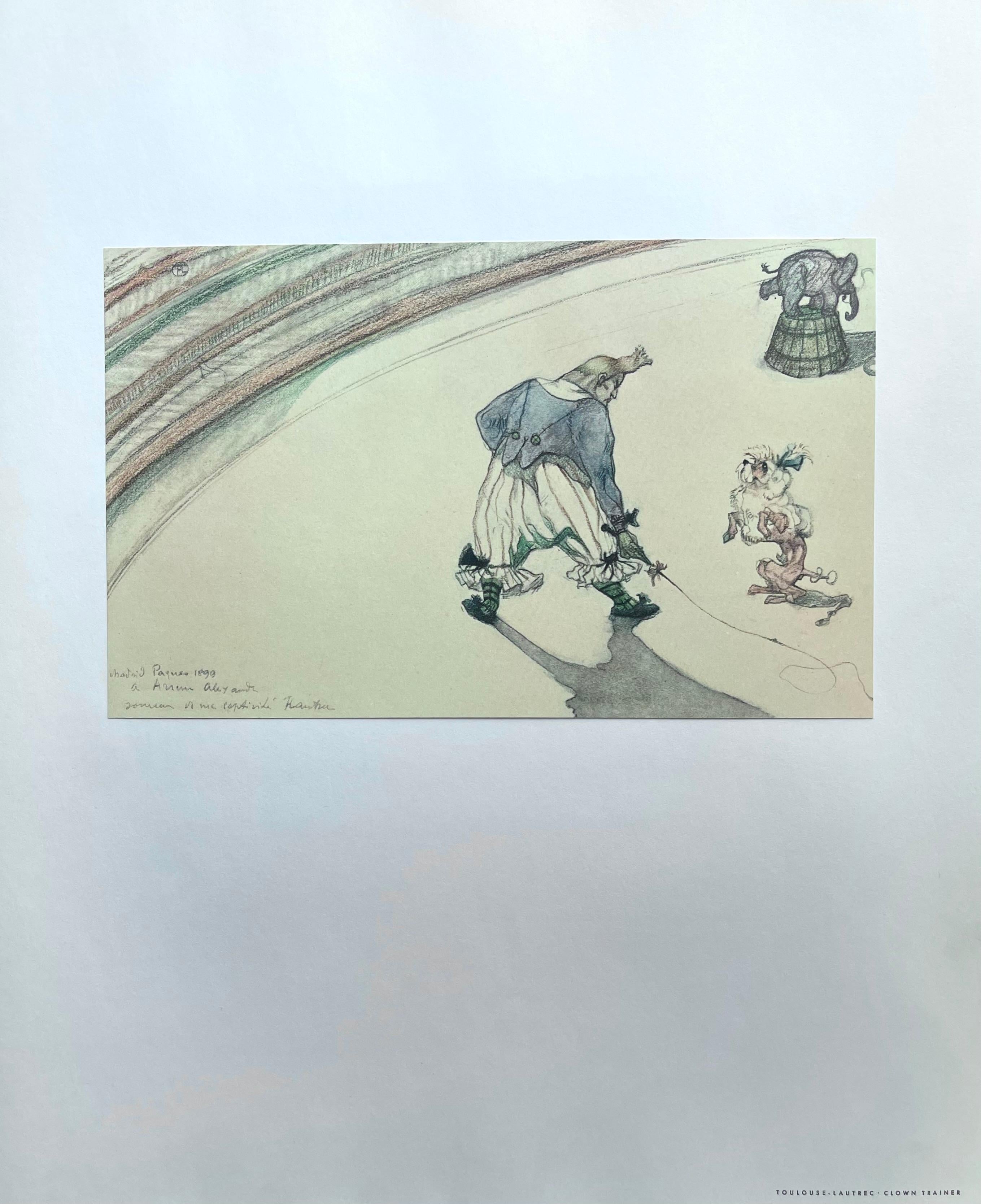 Toulouse-Lautrec, Composición, Henri de Toulouse-Lautrec, En el circo (After) en venta 4