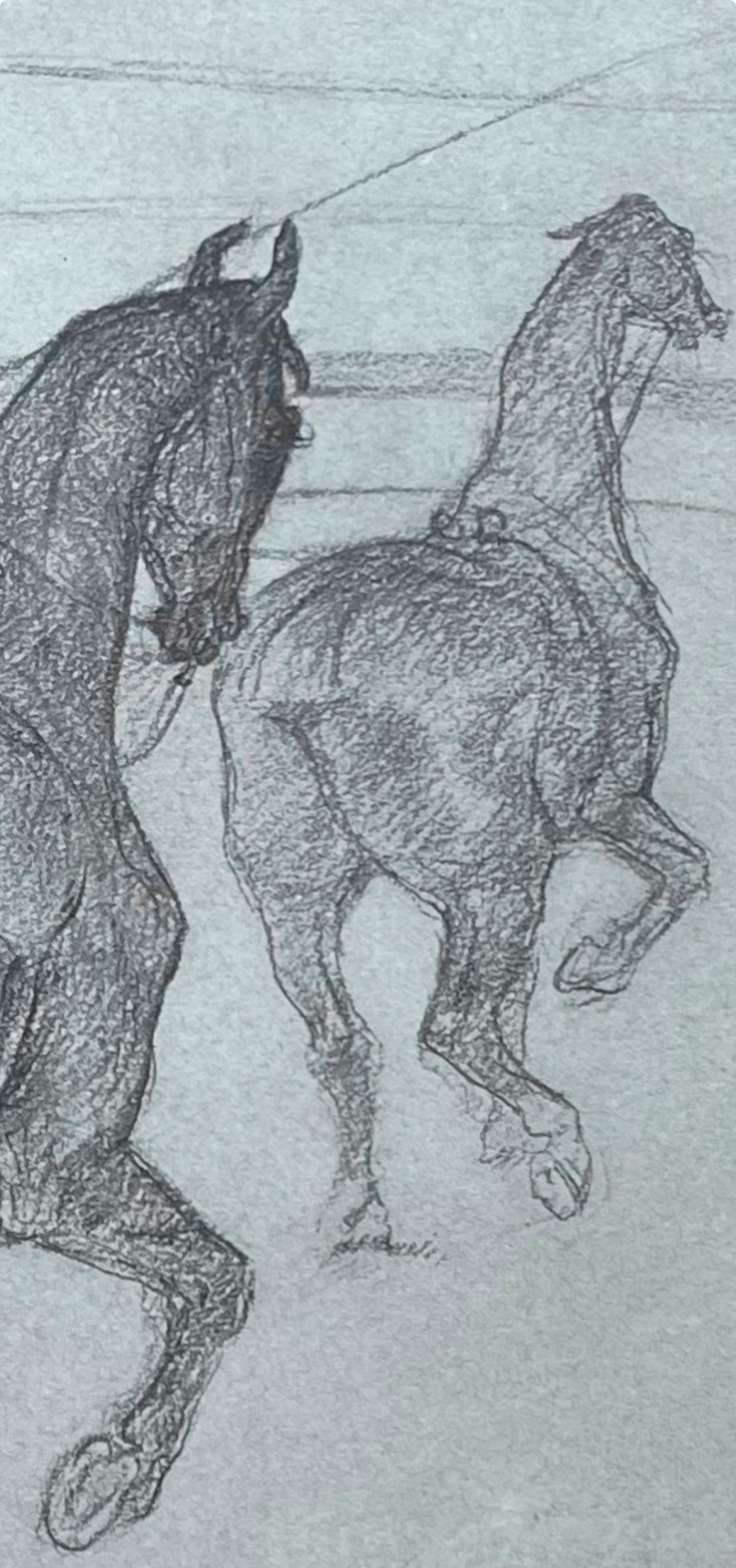 Toulouse-Lautrec, Composizione, Henri de Toulouse-Lautrec, Al circo (dopo) in vendita 4