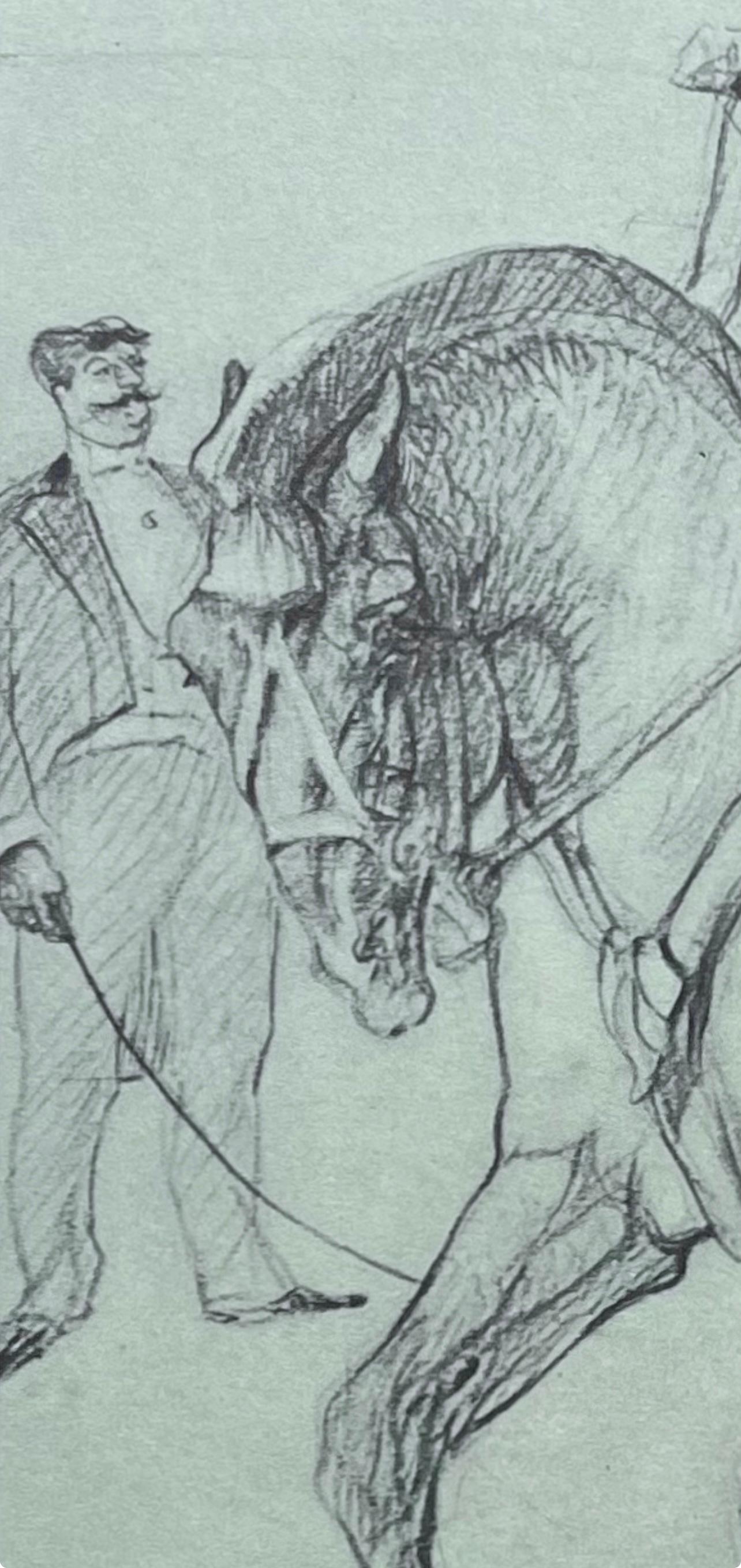 Toulouse-Lautrec, Composition, Henri de Toulouse-Lautrec, At the Circus (after) For Sale 4