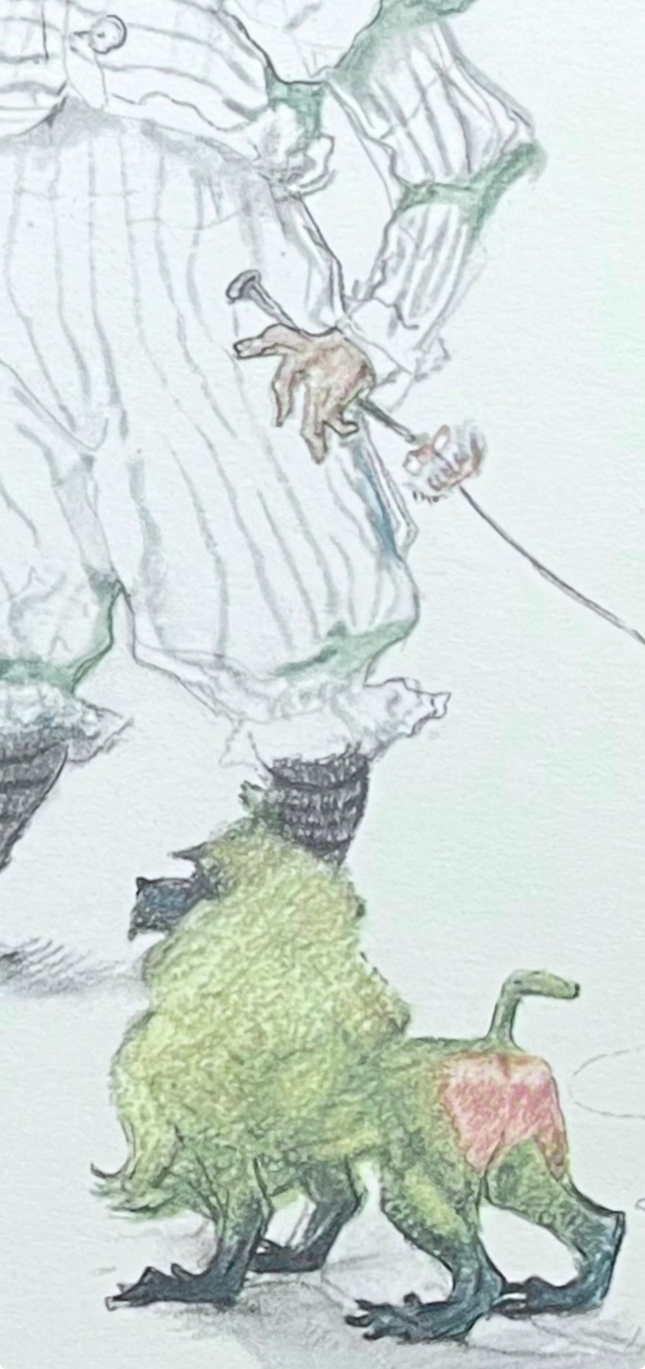 Toulouse-Lautrec, Composition, Henri de Toulouse-Lautrec, Au cirque (après) en vente 4