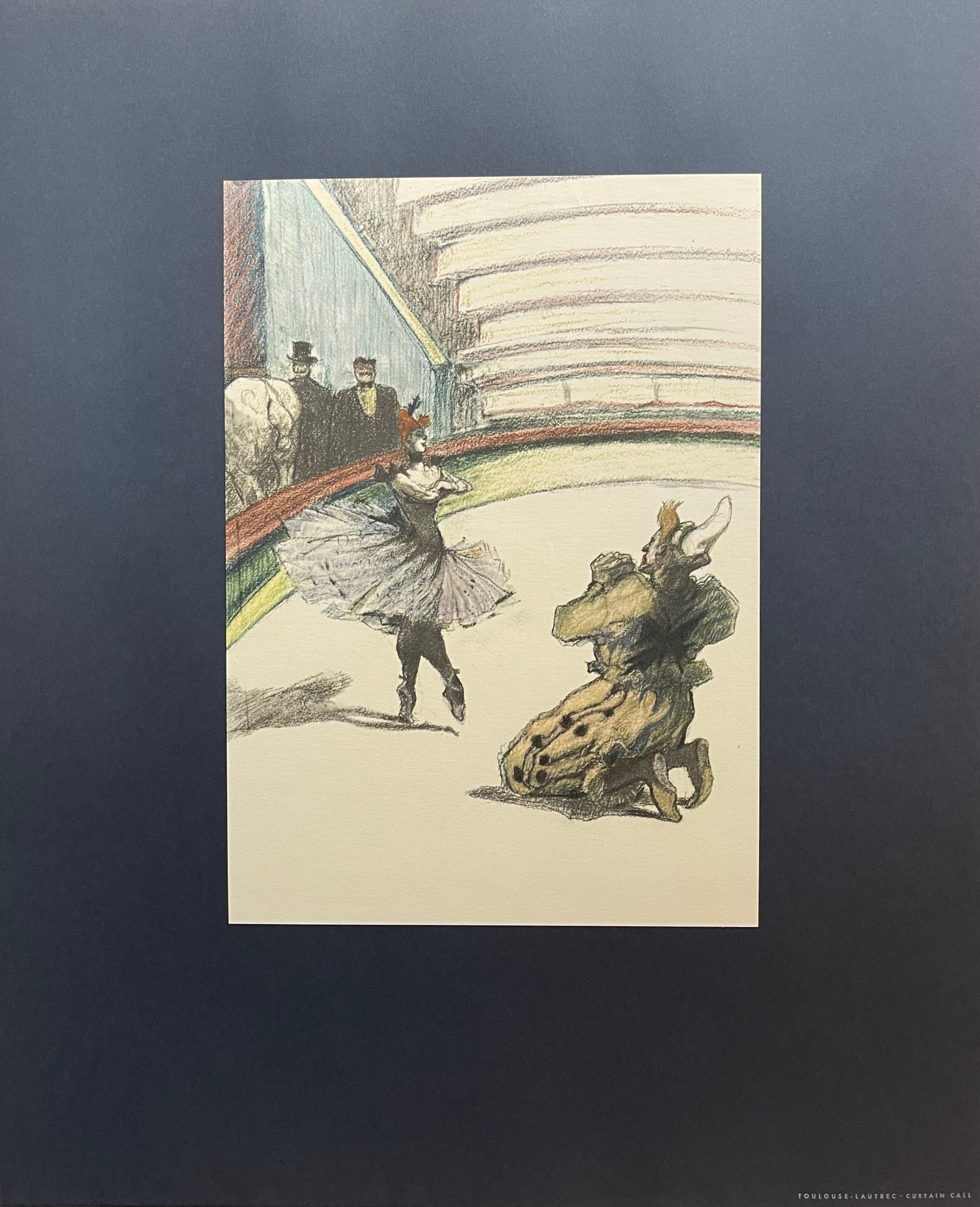 Toulouse-Lautrec, Composition, Henri de Toulouse-Lautrec, At the Circus (after) For Sale 5