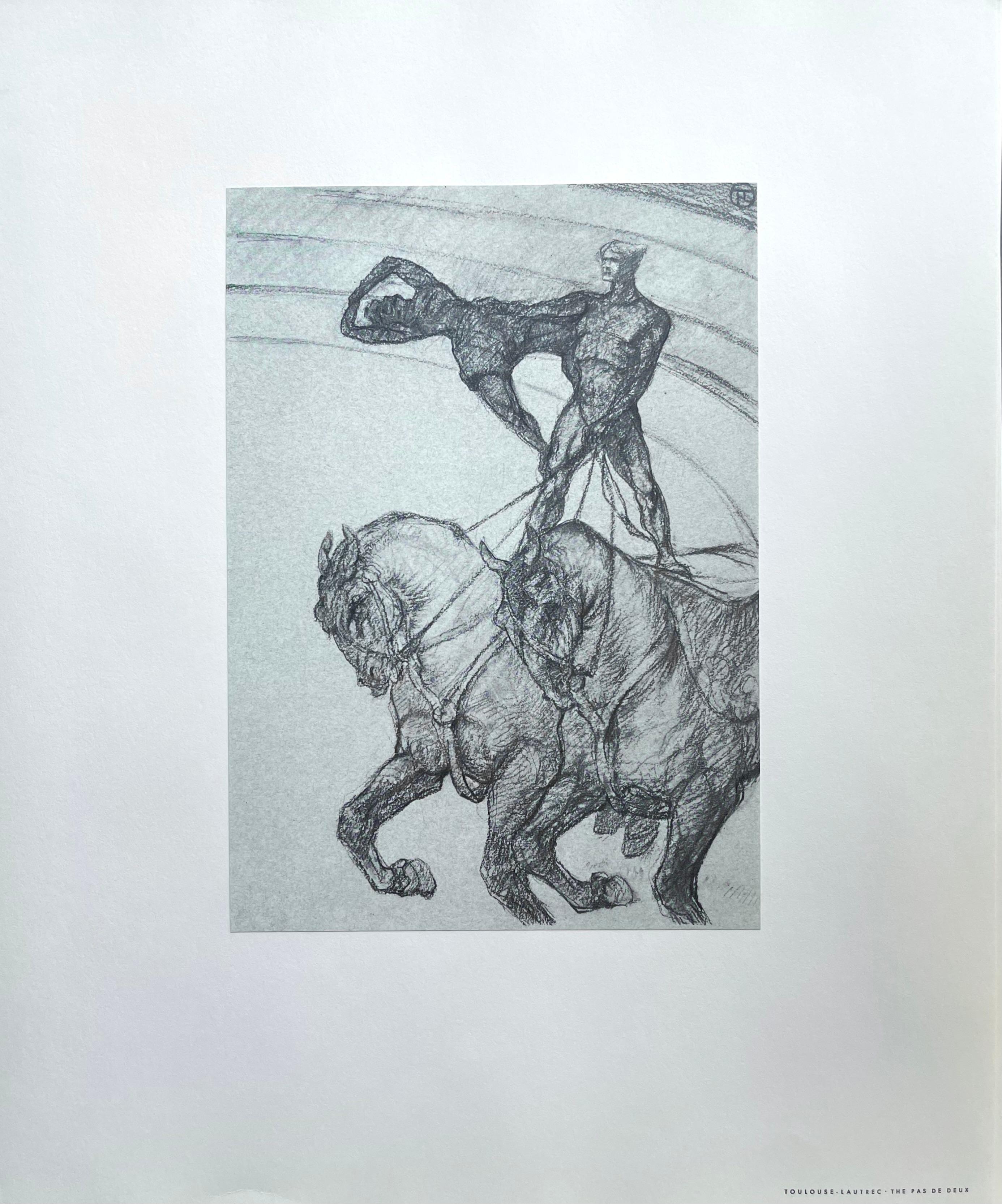Toulouse-Lautrec, Komposition, Henri de Toulouse-Lautrec, Im Zirkus (nach) im Angebot 5
