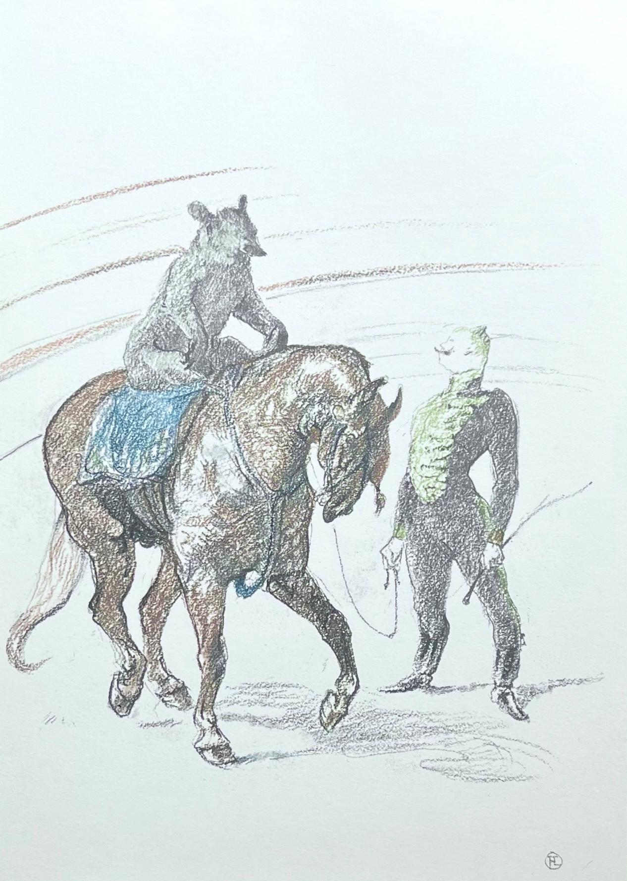 Medium: Lithograph on vélin paper, hinged on archival backing paper, as issued
Year: 1967
Paper Size: 17.32 x 14.17 inches (backing paper size)
Inscription: Signed in the plate and unnumbered, as issued
Notes: From the folio, Henri de
