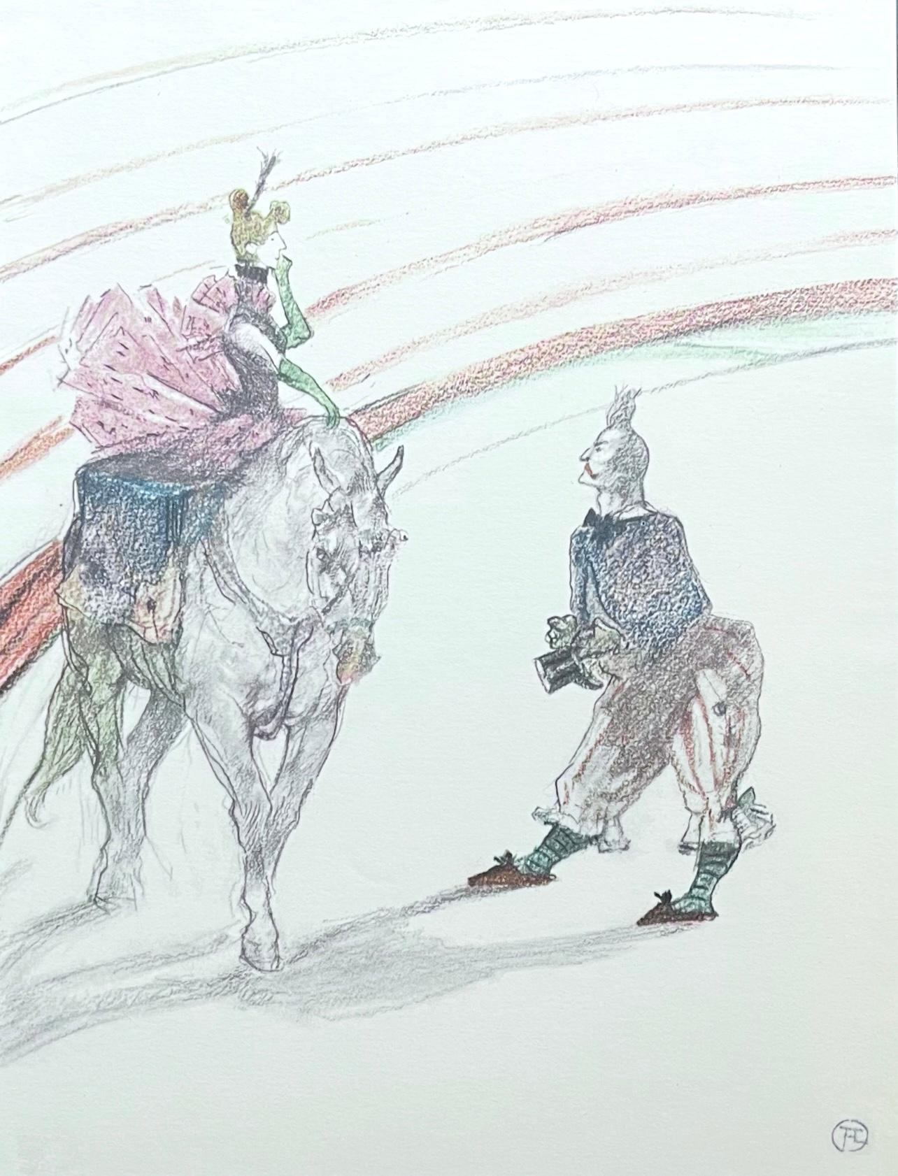 Medium: Lithograph on vélin paper, hinged on archival backing paper, as issued
Year: 1967
Paper Size: 17.32 x 14.17 inches (backing paper size)
Inscription: Signed in the plate and unnumbered, as issued
Notes: From the folio, Henri de