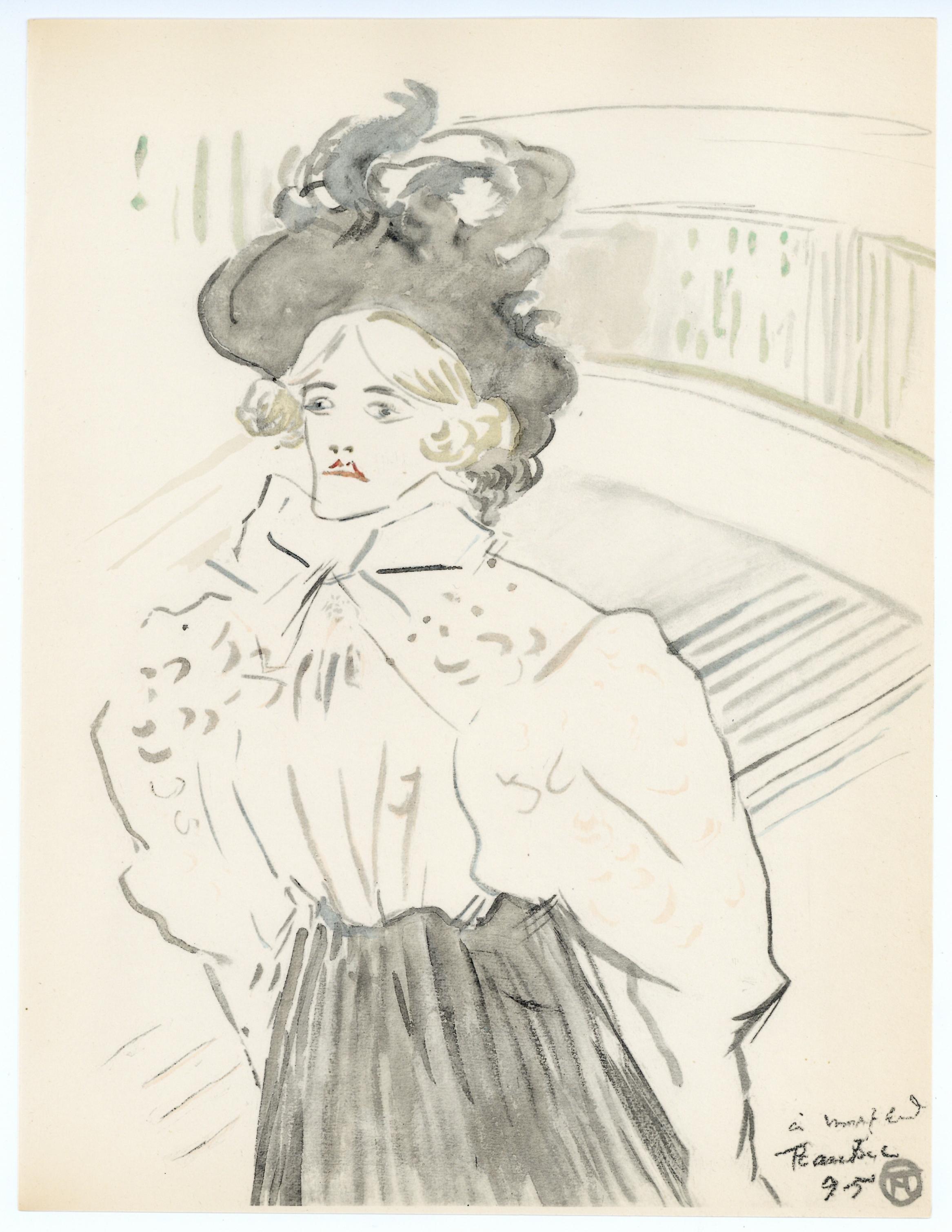 Toulouse-Lautrec, Composition, Henri de Toulouse-Lautrec, Dessinateur (after) For Sale 4