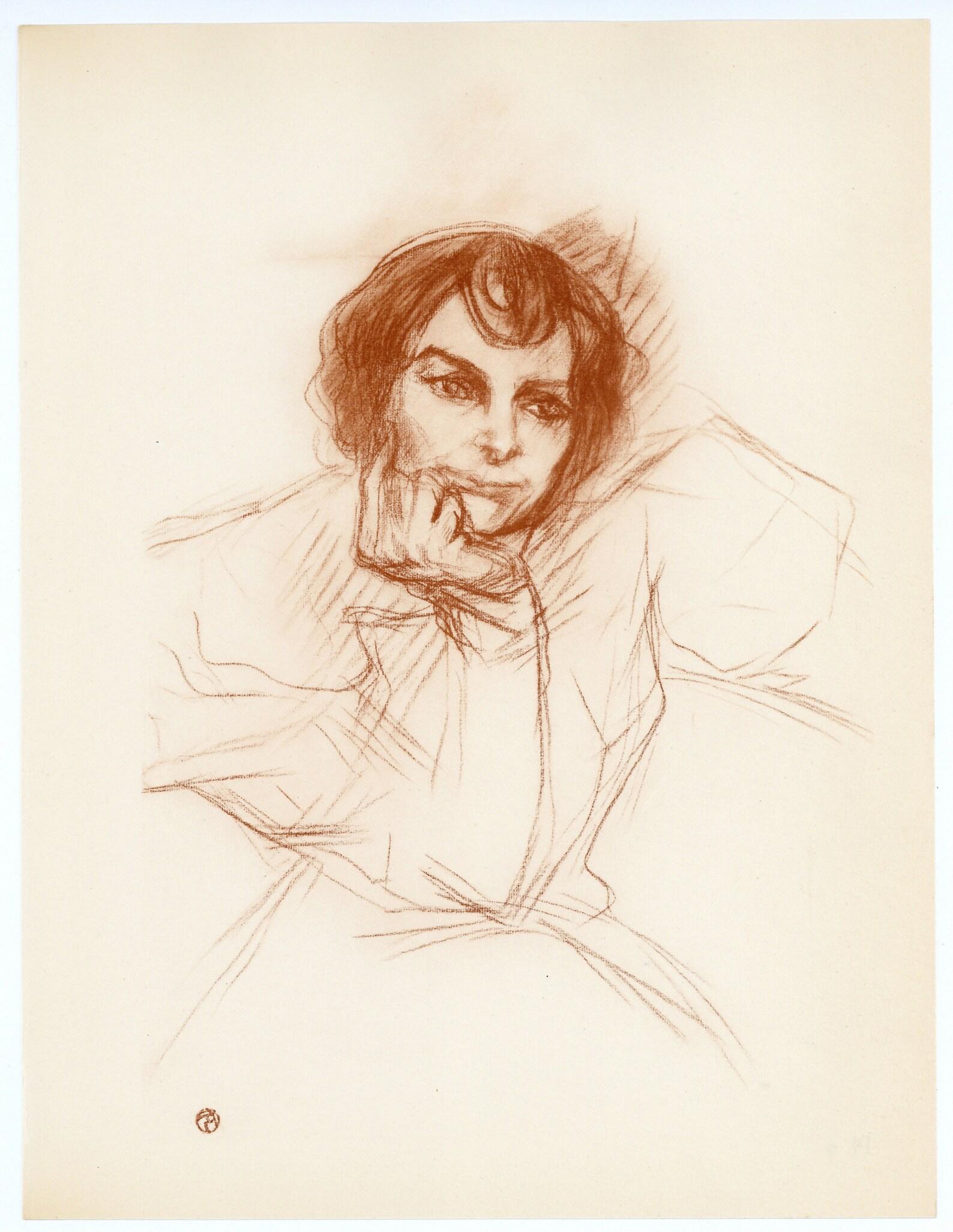 Toulouse-Lautrec, Komposition, Henri de Toulouse-Lautrec, Dessinateur (nach) im Angebot 4